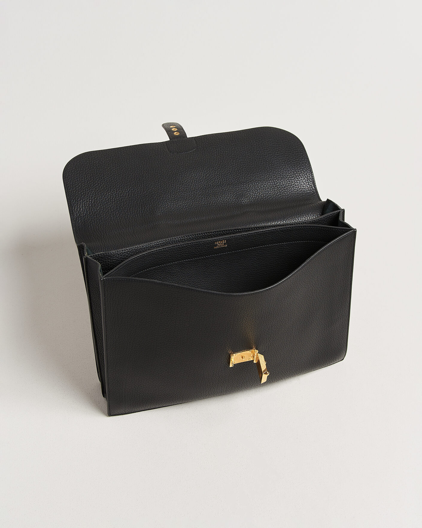 Heren | Pre-Owned & Vintage Bags | Hermès Pre-Owned | Sac à Dépêches 41 Black