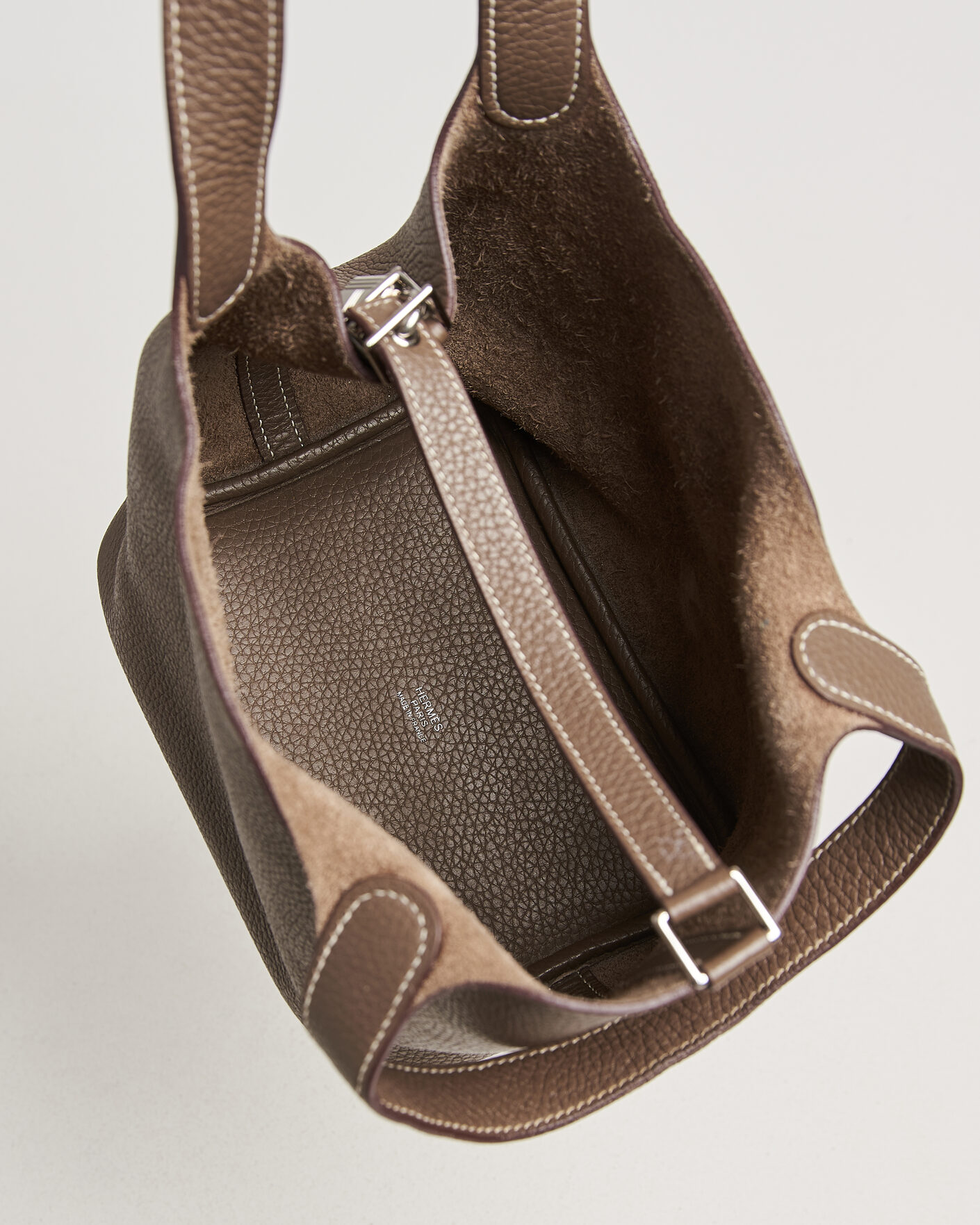 Heren | Pre-Owned & Vintage Bags | Hermès Pre-Owned | Picotin Lock 18 Etoupe