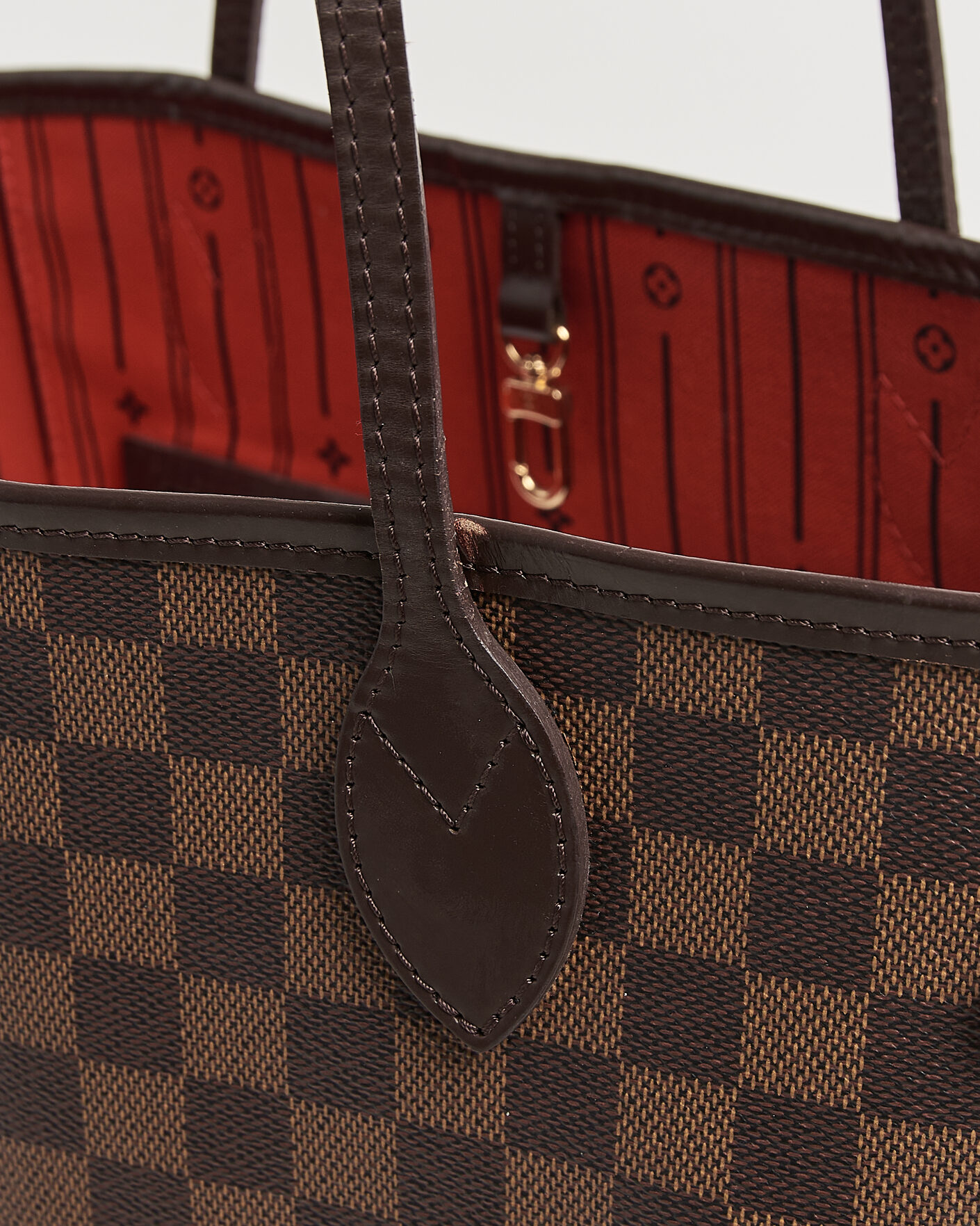Homme | Pre-Owned & Vintage Bags | Louis Vuitton Pre-Owned | Neverfull MM Damier Ebene