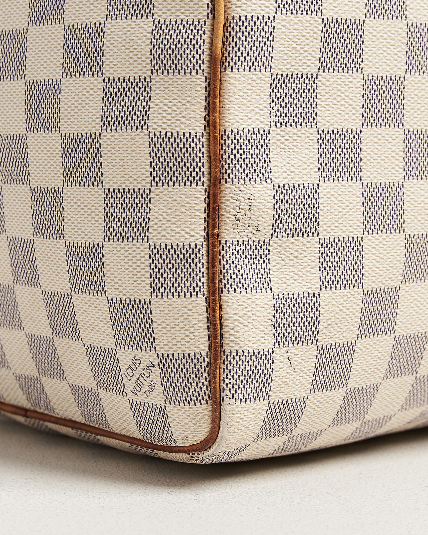 Heren | Pre-Owned & Vintage Bags | Louis Vuitton Pre-Owned | Keepall 50 Damier Azur