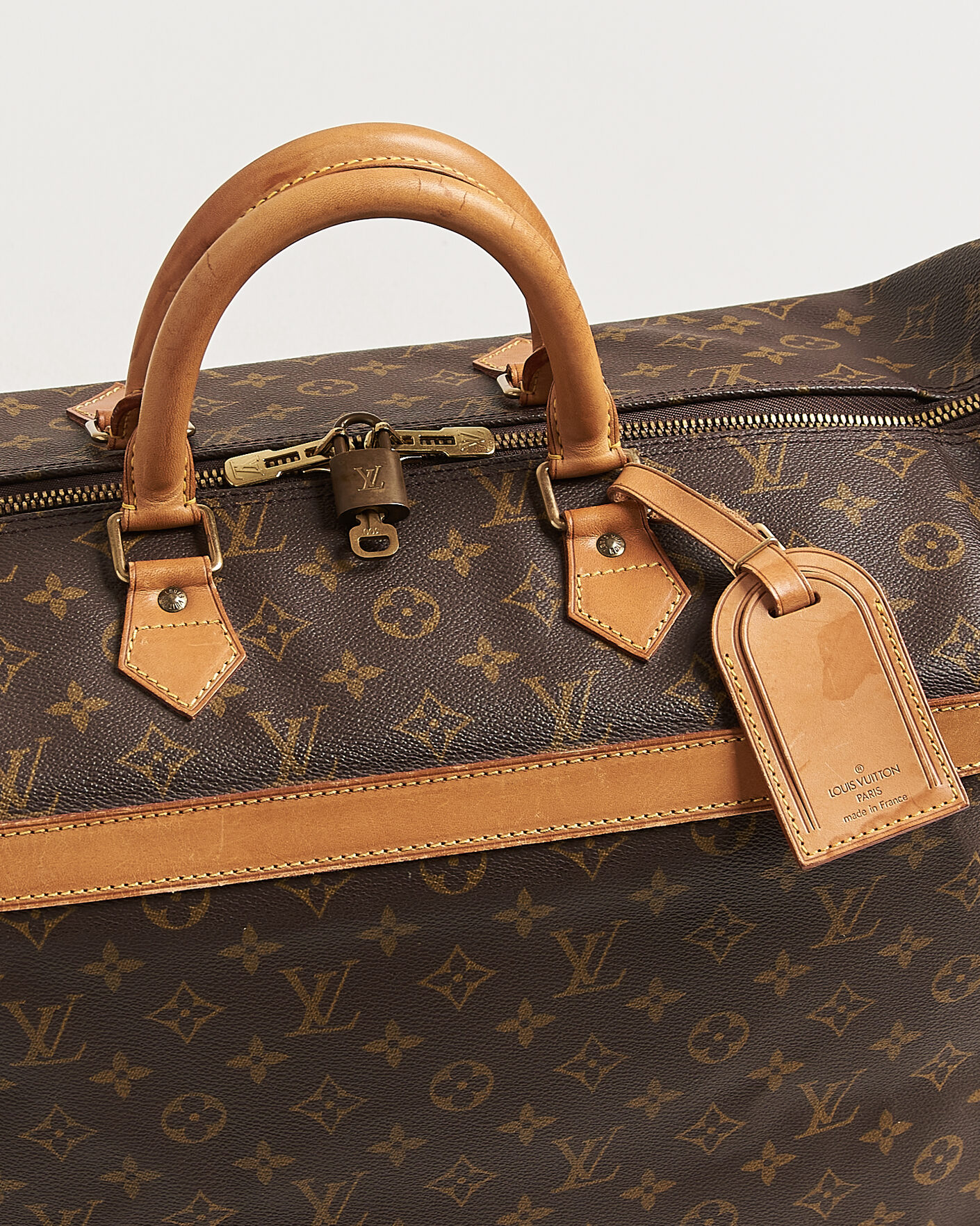 Heren | Pre-Owned & Vintage Bags | Louis Vuitton Pre-Owned | Cruiser Bag 40 Monogram
