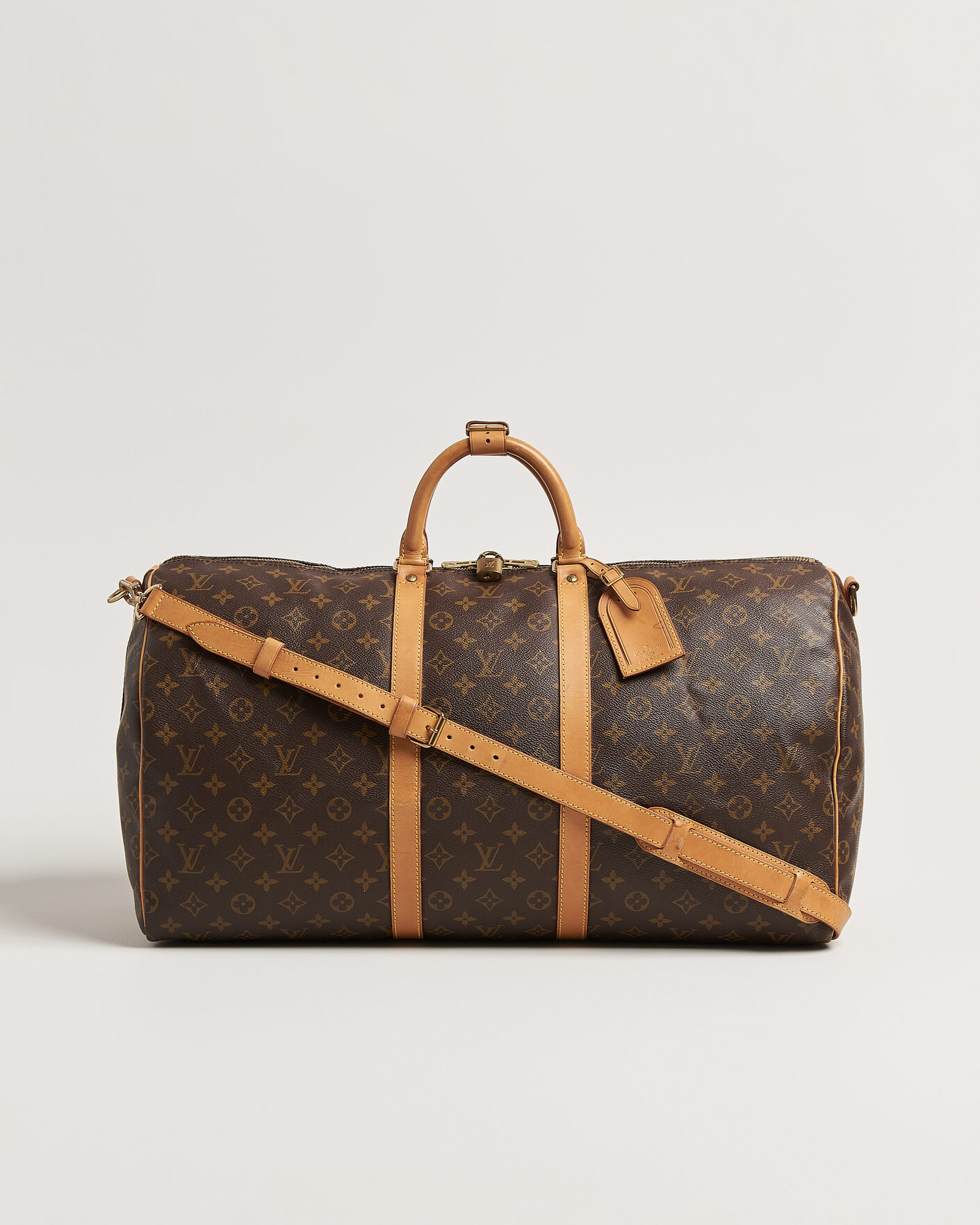 Heren | Pre-Owned & Vintage Bags | Louis Vuitton Pre-Owned | Keepall 55 Bandouliére Monogram