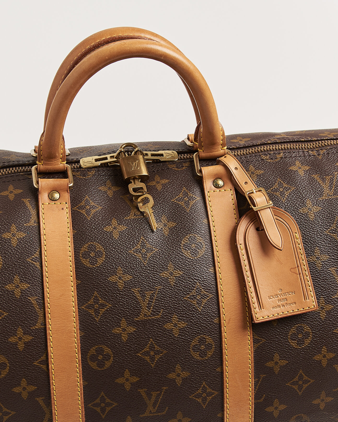 Heren | Pre-Owned & Vintage Bags | Louis Vuitton Pre-Owned | Keepall 55 Bandouliére Monogram