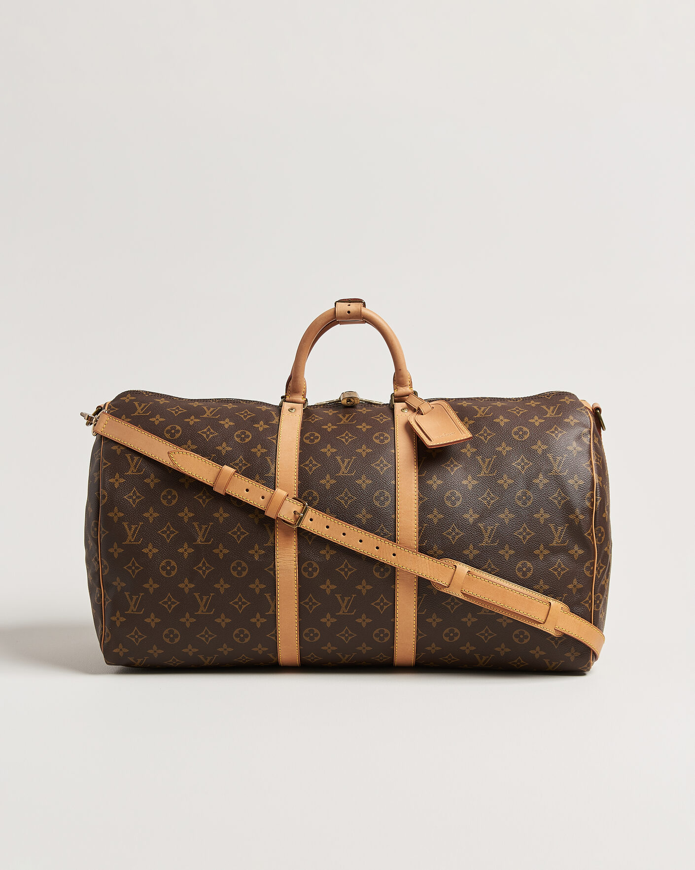 Heren | Louis Vuitton Pre-Owned Keepall 55 Bandouliére Monogram | Louis Vuitton Pre-Owned | Keepall 55 Bandouliére Monogram