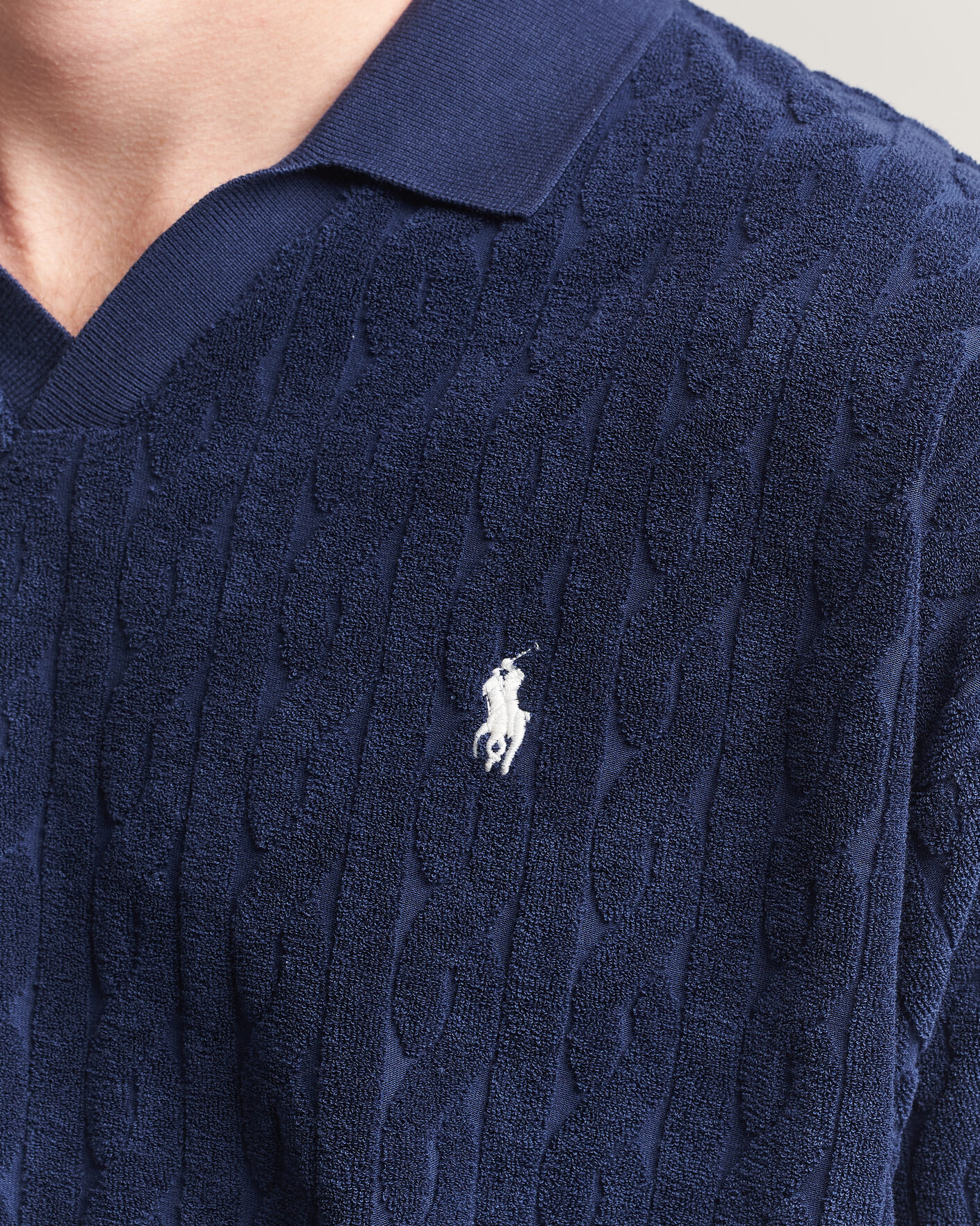 Homme | Polos | Polo Ralph Lauren | Knit Polo Newport Navy