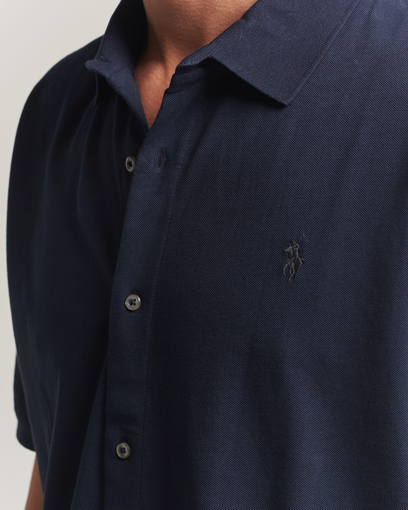 Heren | Polo's | Polo Ralph Lauren | Buttoned Polo Aviator Navy