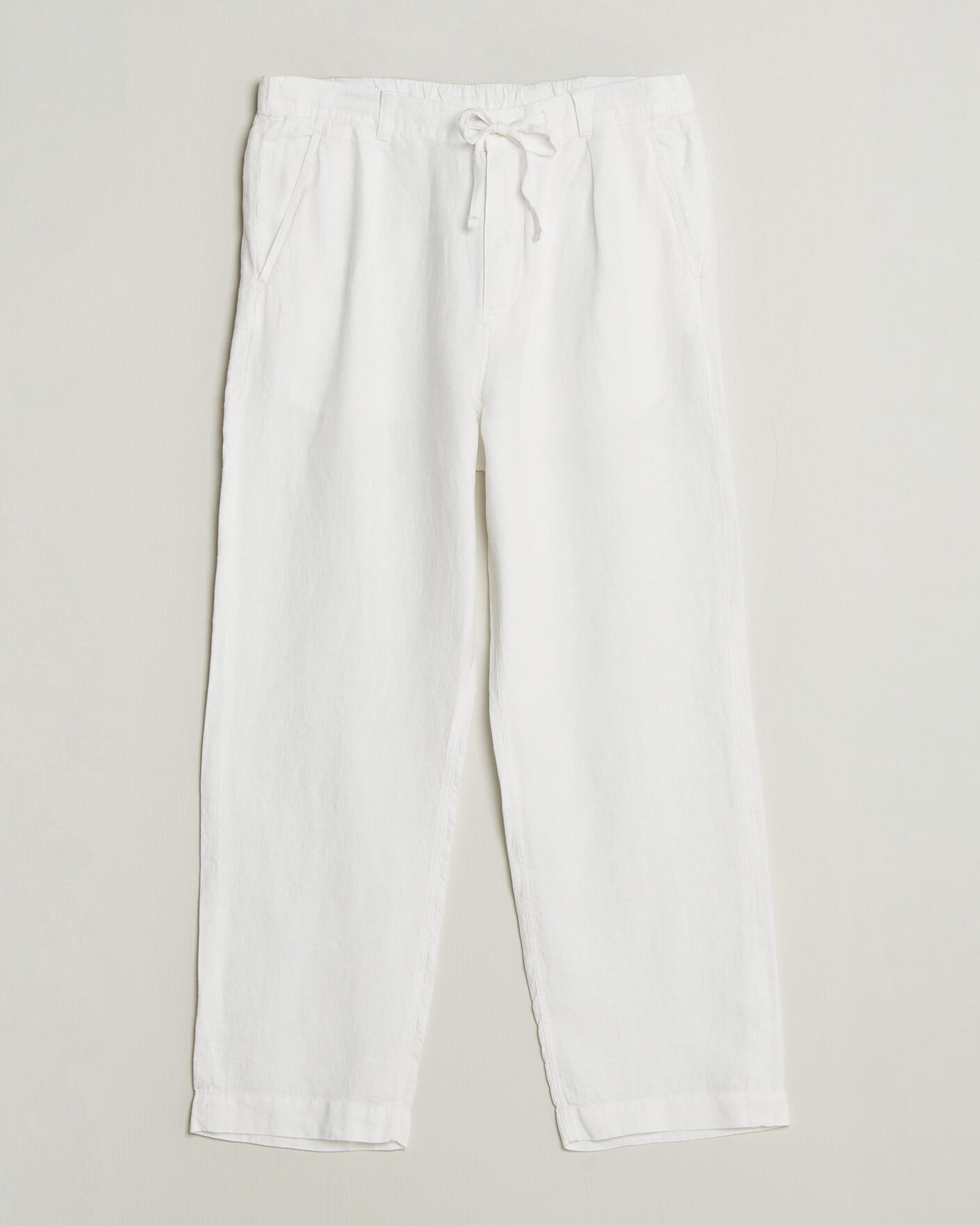 Homme | Pantalons | Polo Ralph Lauren | Easy Fit Pleated Trousers Ceramic White