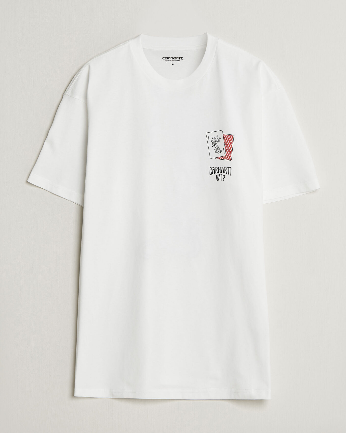 Homme | T-shirts | Carhartt WIP | Playing Cards T-Shirt White