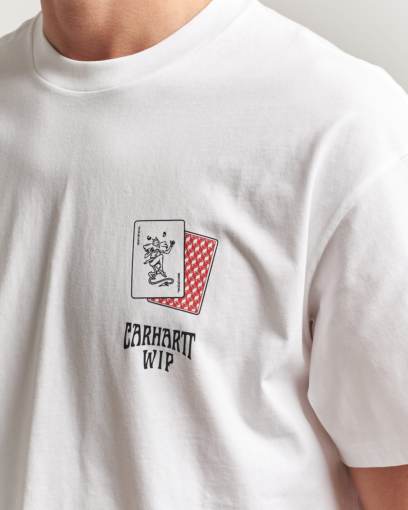 Homme | T-shirts | Carhartt WIP | Playing Cards T-Shirt White
