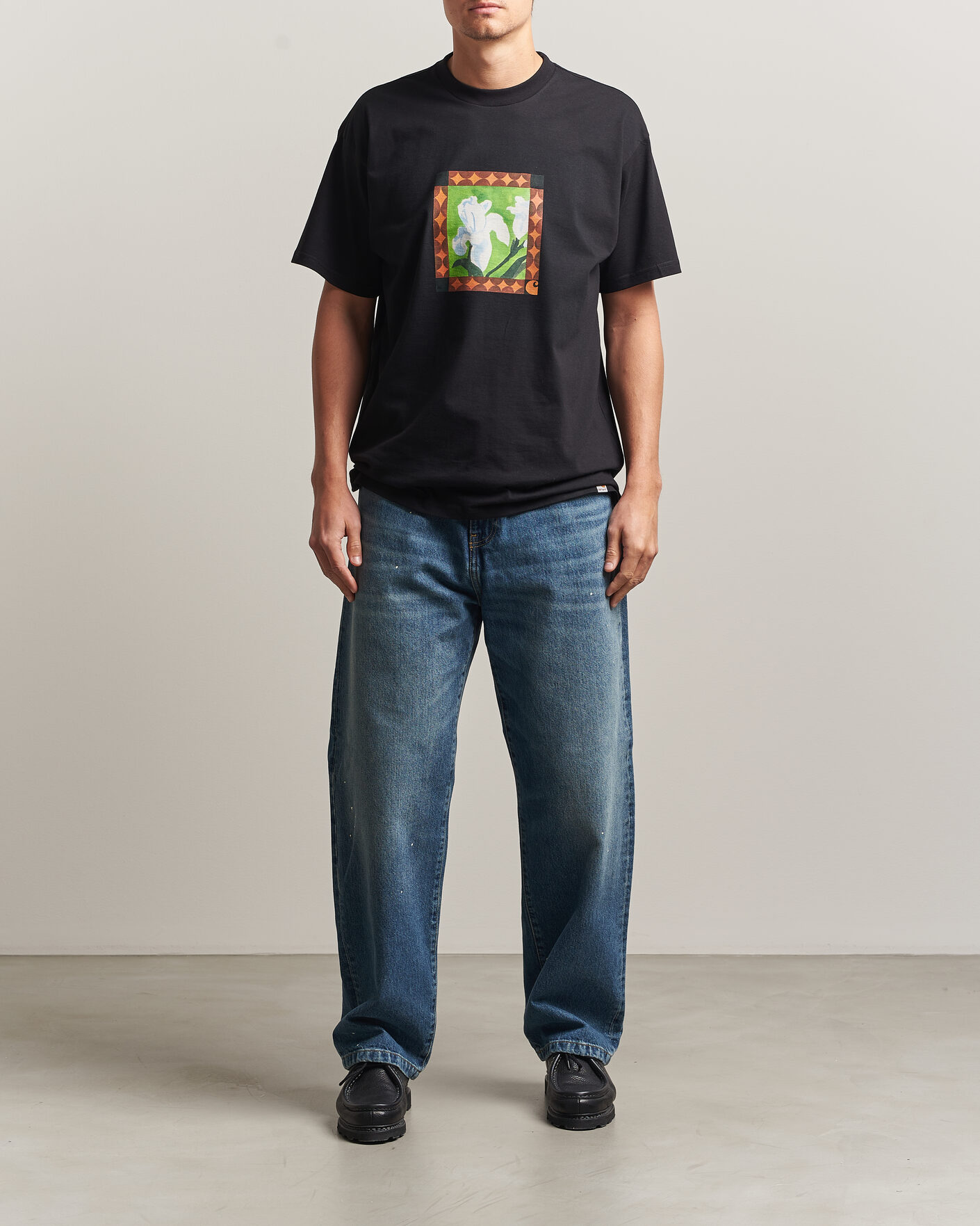 Heren | T-shirts | Carhartt WIP | Julia Klenovsky T-Shirt Black