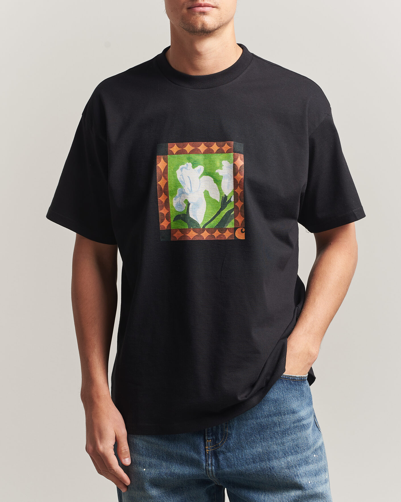 Homme | T-shirts | Carhartt WIP | Julia Klenovsky T-Shirt Black