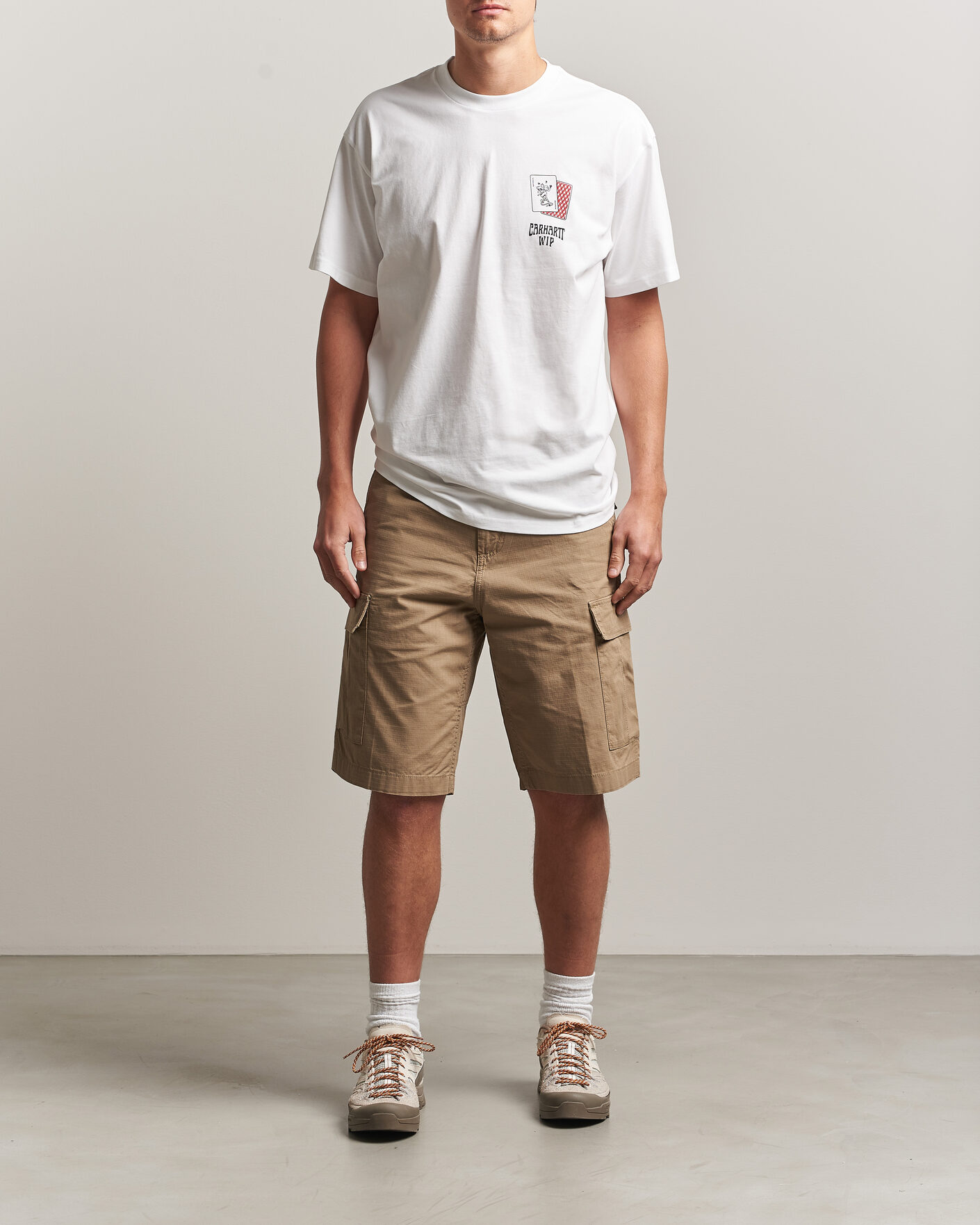 Homme | Shorts | Carhartt WIP | Regular Cargo Ripstop Shorts Leather
