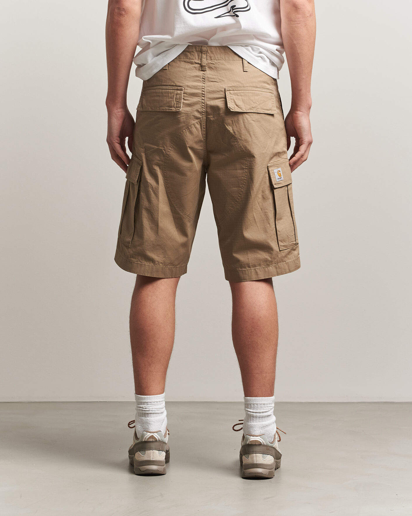 Homme | Shorts | Carhartt WIP | Regular Cargo Ripstop Shorts Leather