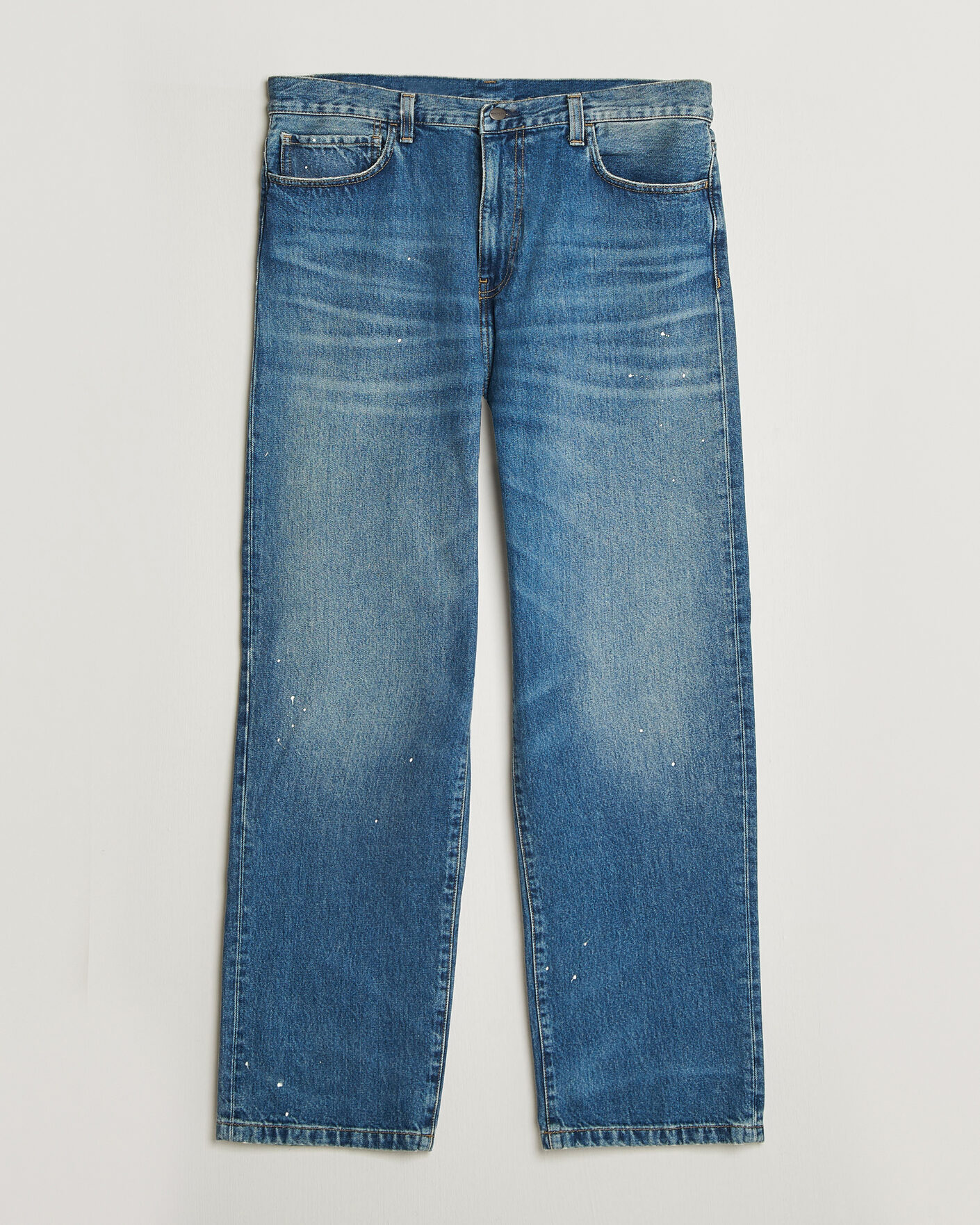 Heren | Jeans | Carhartt WIP | Landon Distressed Pant Blue
