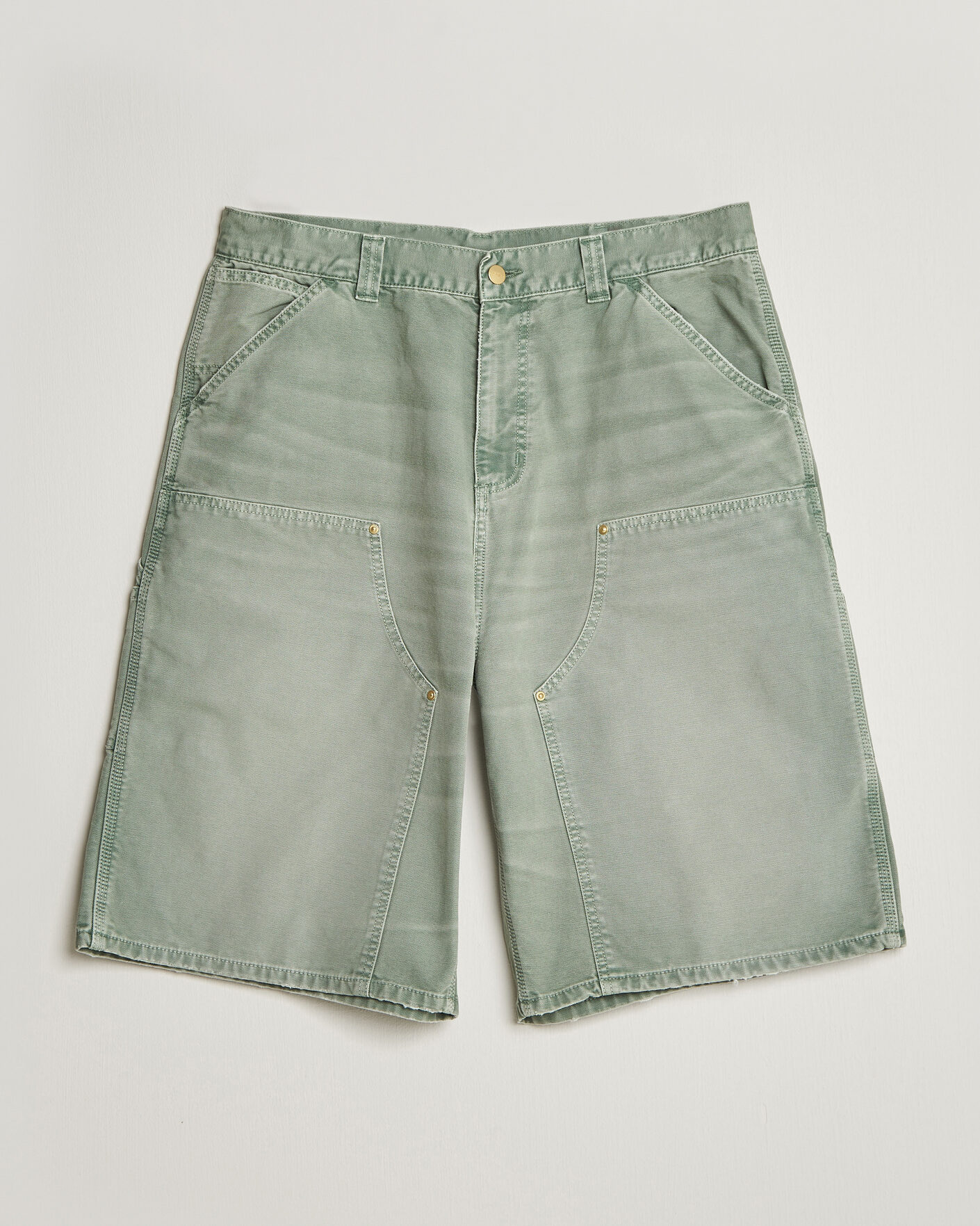 Homme | Shorts | Carhartt WIP | OG Dearborn Canvas Double Knee Shorts Shady Green