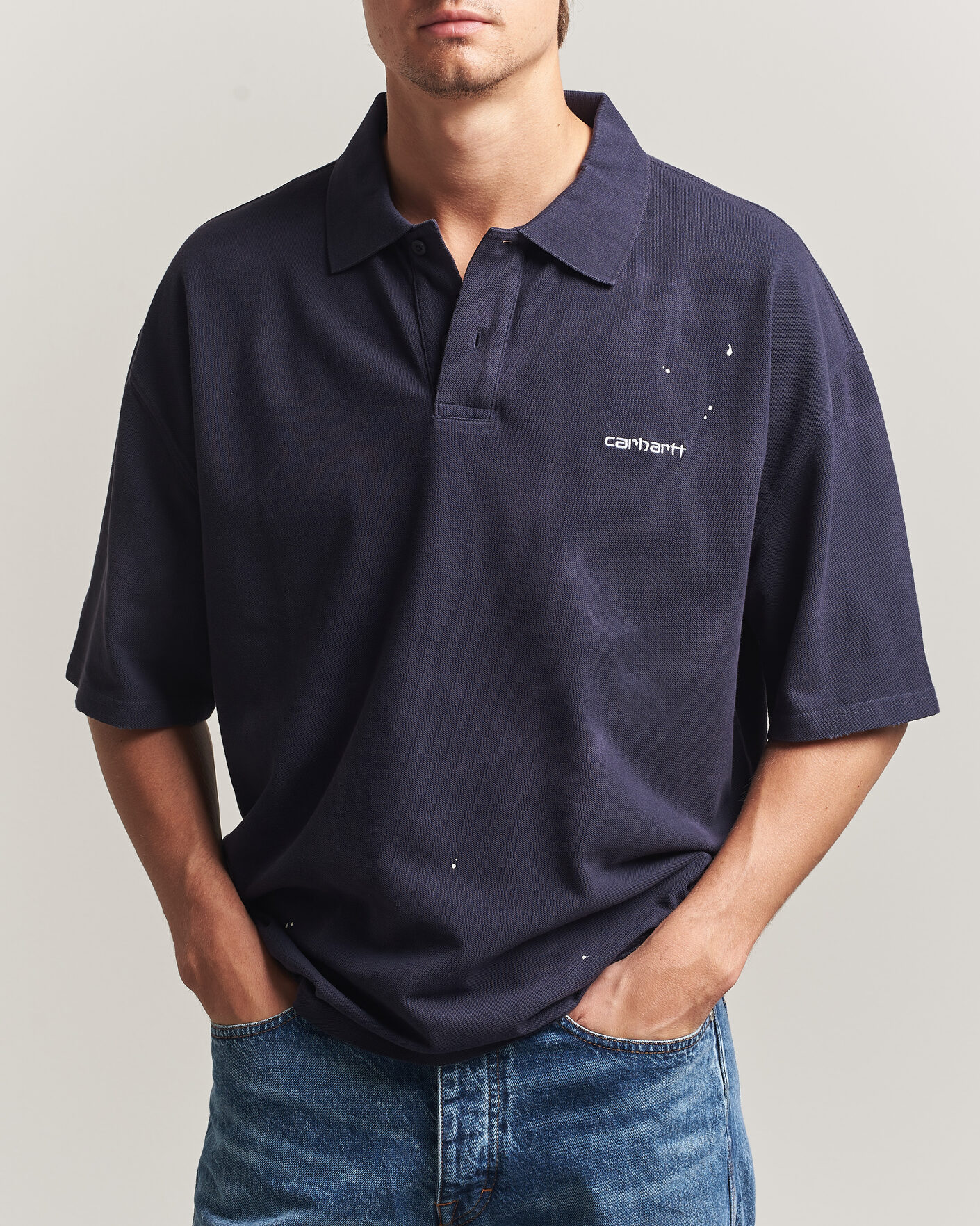 Homme | Polos | Carhartt WIP | Painter Polo Dark Navy