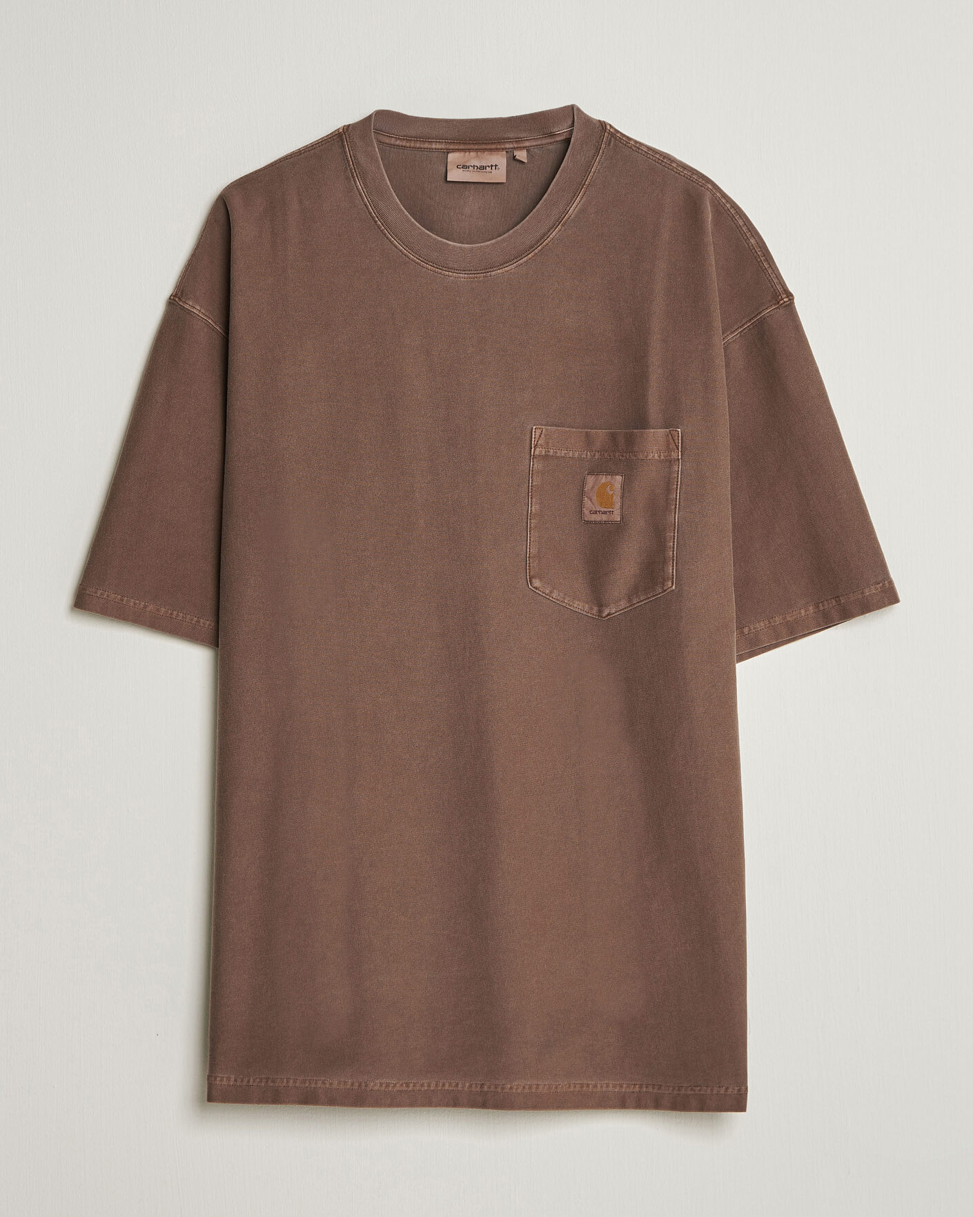 Heren | T-shirts | Carhartt WIP | Loose Pocket T-Shirt Tobacco