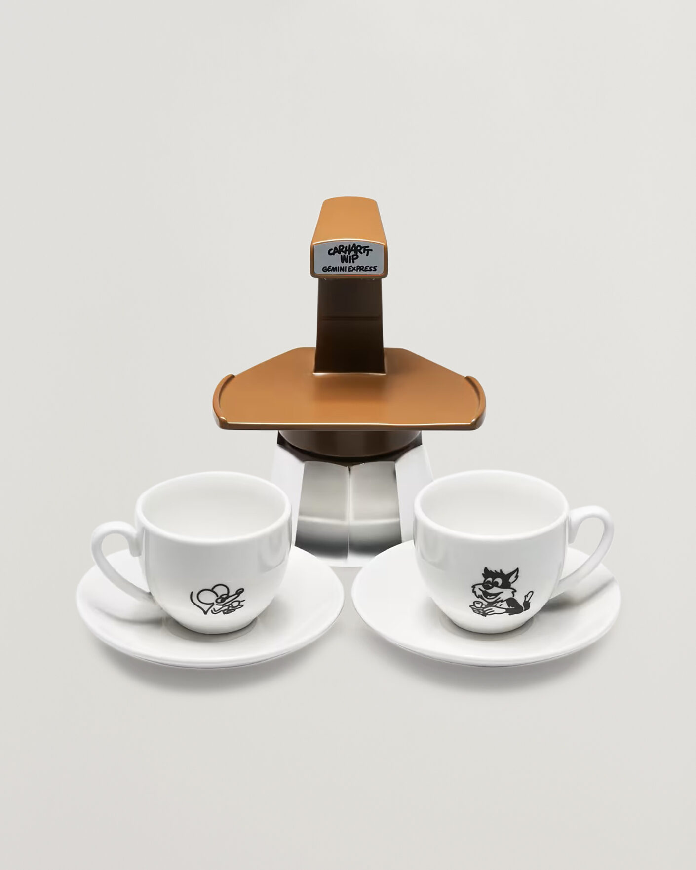 Heren | Thuis | Carhartt WIP | Gemini Express Coffee Break Espresso Maker Brown