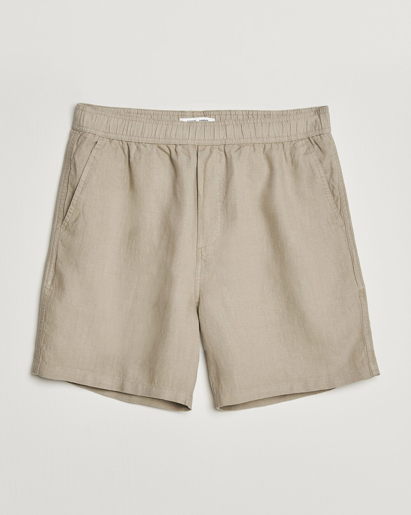 Homme | Shorts | Samsøe Samsøe | Jabari Linen Drawstring Shorts Aluminum