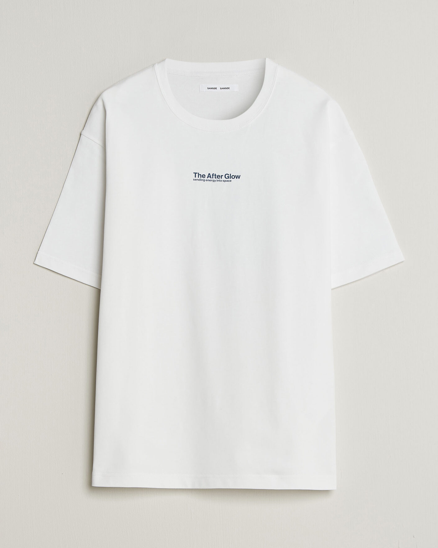 Homme | T-shirts | Samsøe Samsøe | Uni Printed T-shirt White