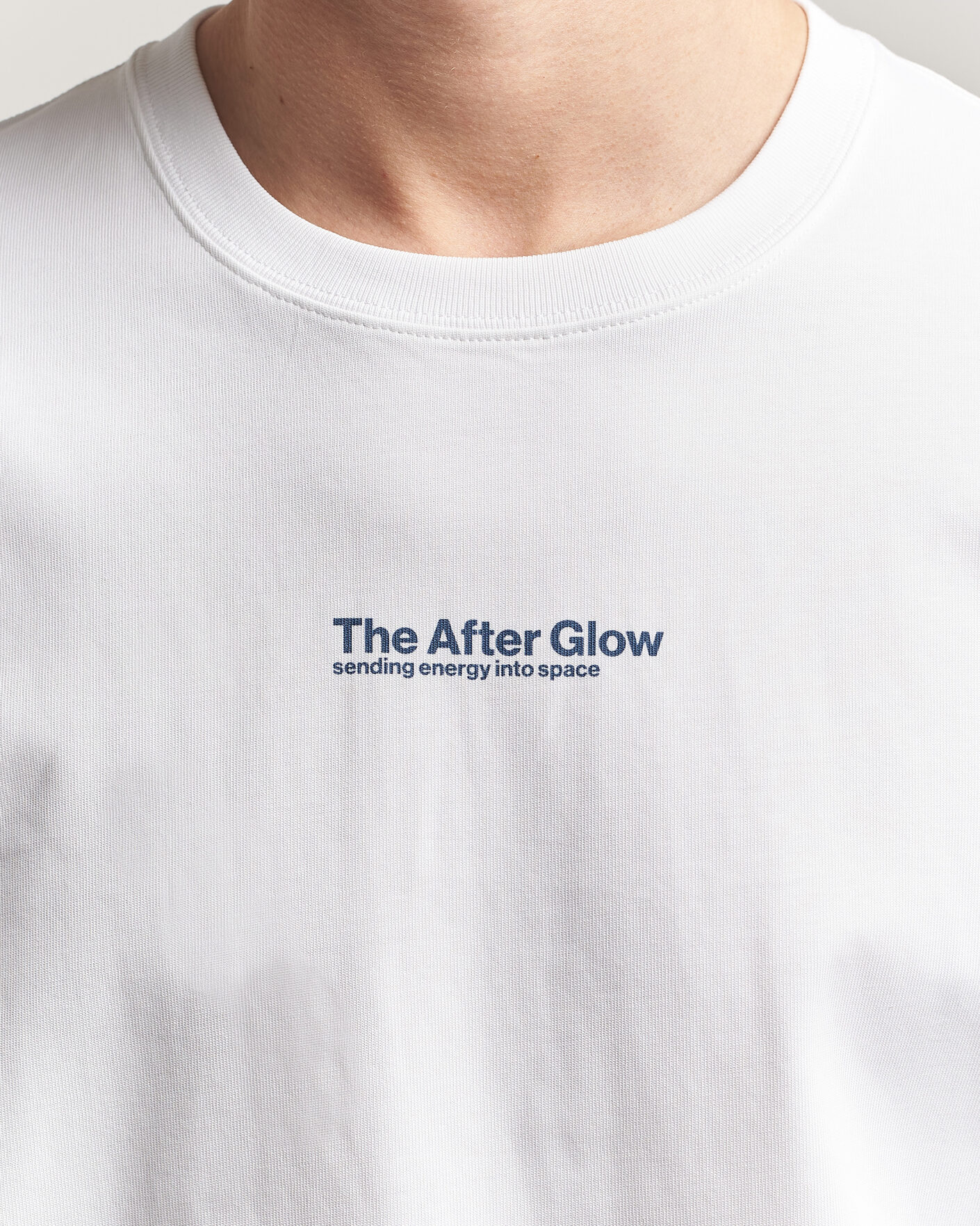 Heren | T-shirts | Samsøe Samsøe | Uni Printed T-shirt White