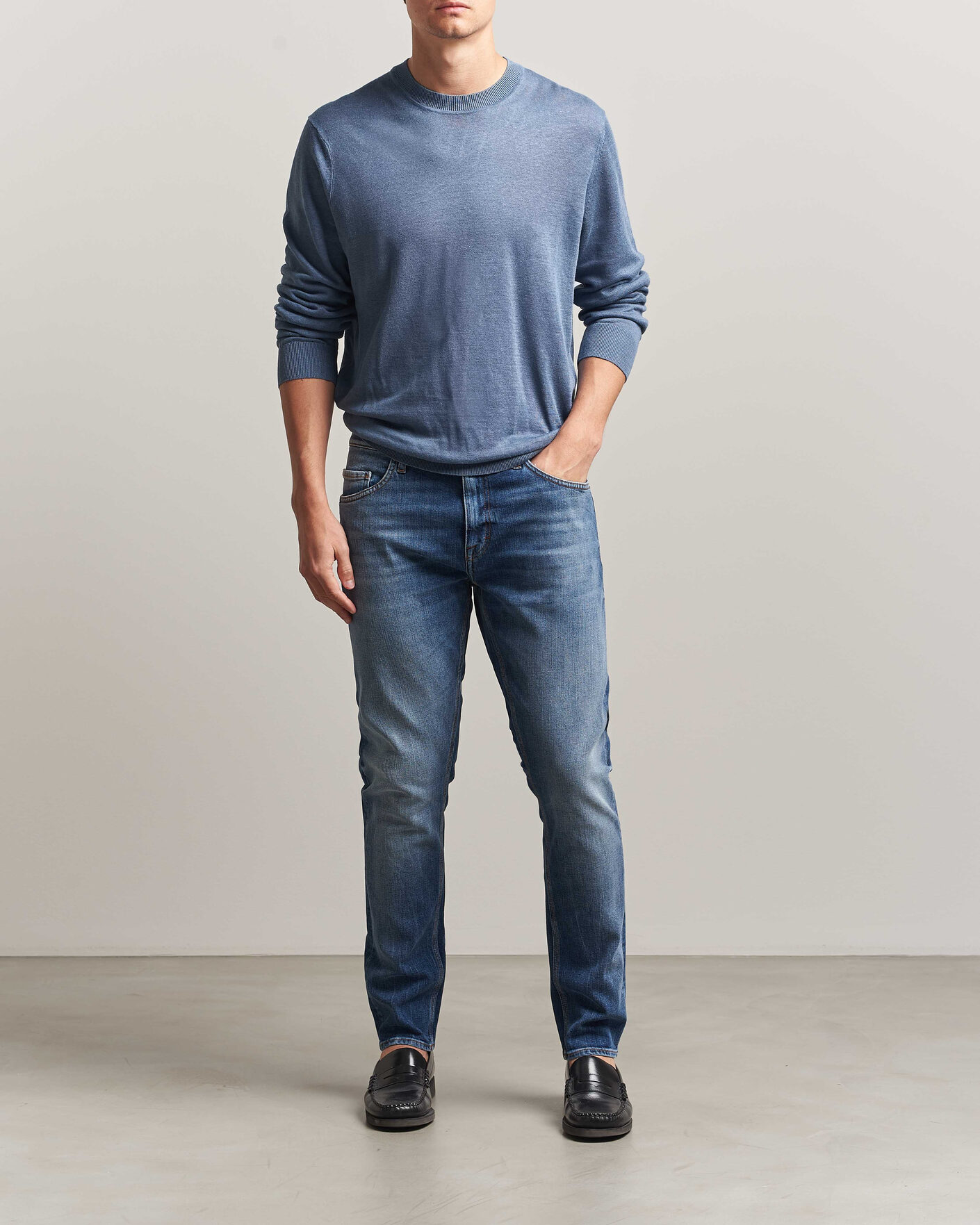 Homme | Pantalons | Tiger of Sweden | Pistolero Jeans Medium Blue