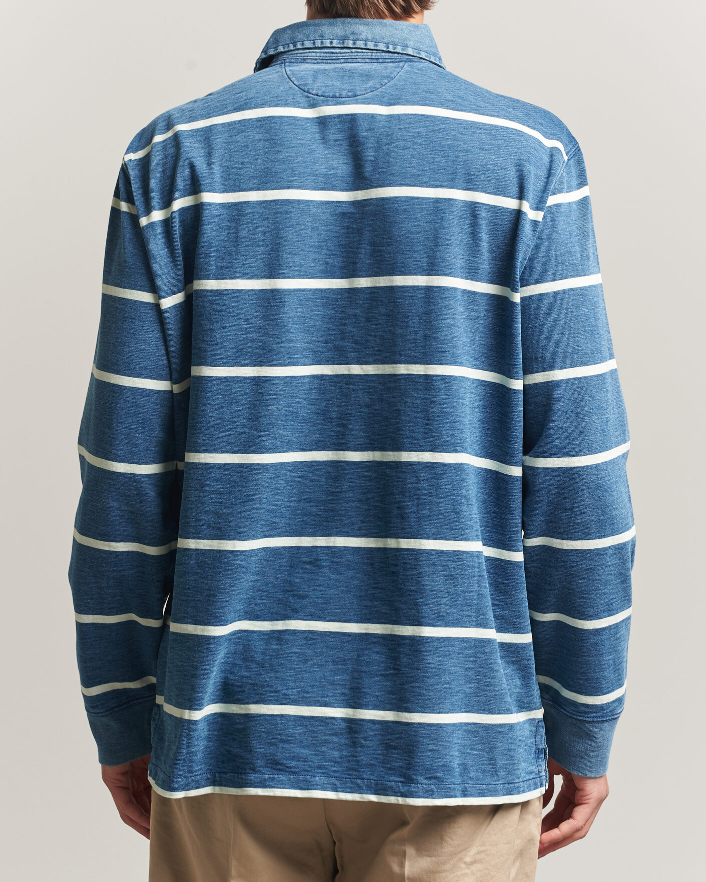 Heren | Truien | Polo Ralph Lauren | Striped Indigo Rugby Newport Bear