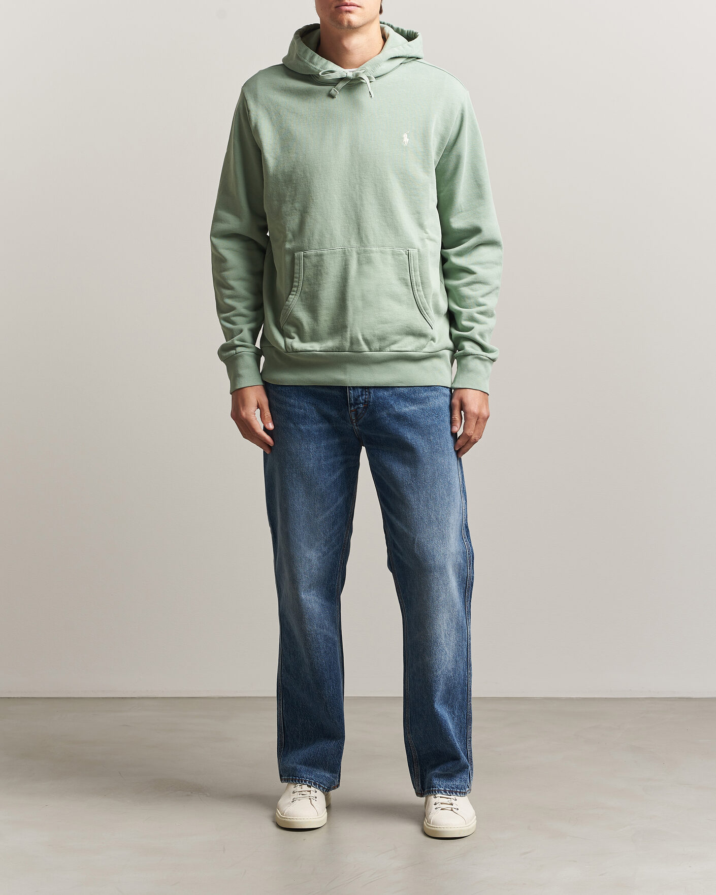 Heren | Truien | Polo Ralph Lauren | Loopback Terry Hood Light Green