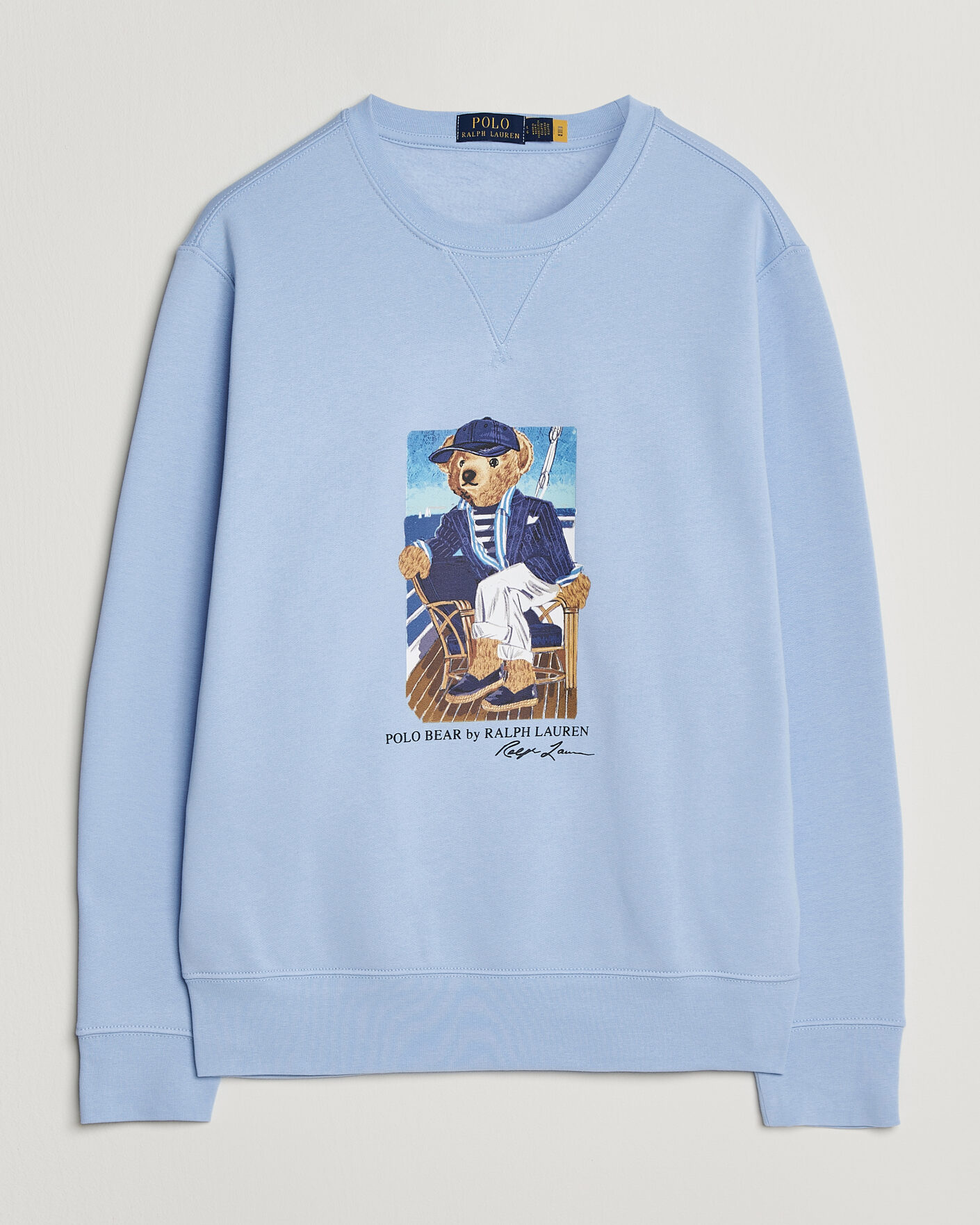 Homme | Pulls Et Tricots | Polo Ralph Lauren | Newport Bear Sweatshirt Office Blue