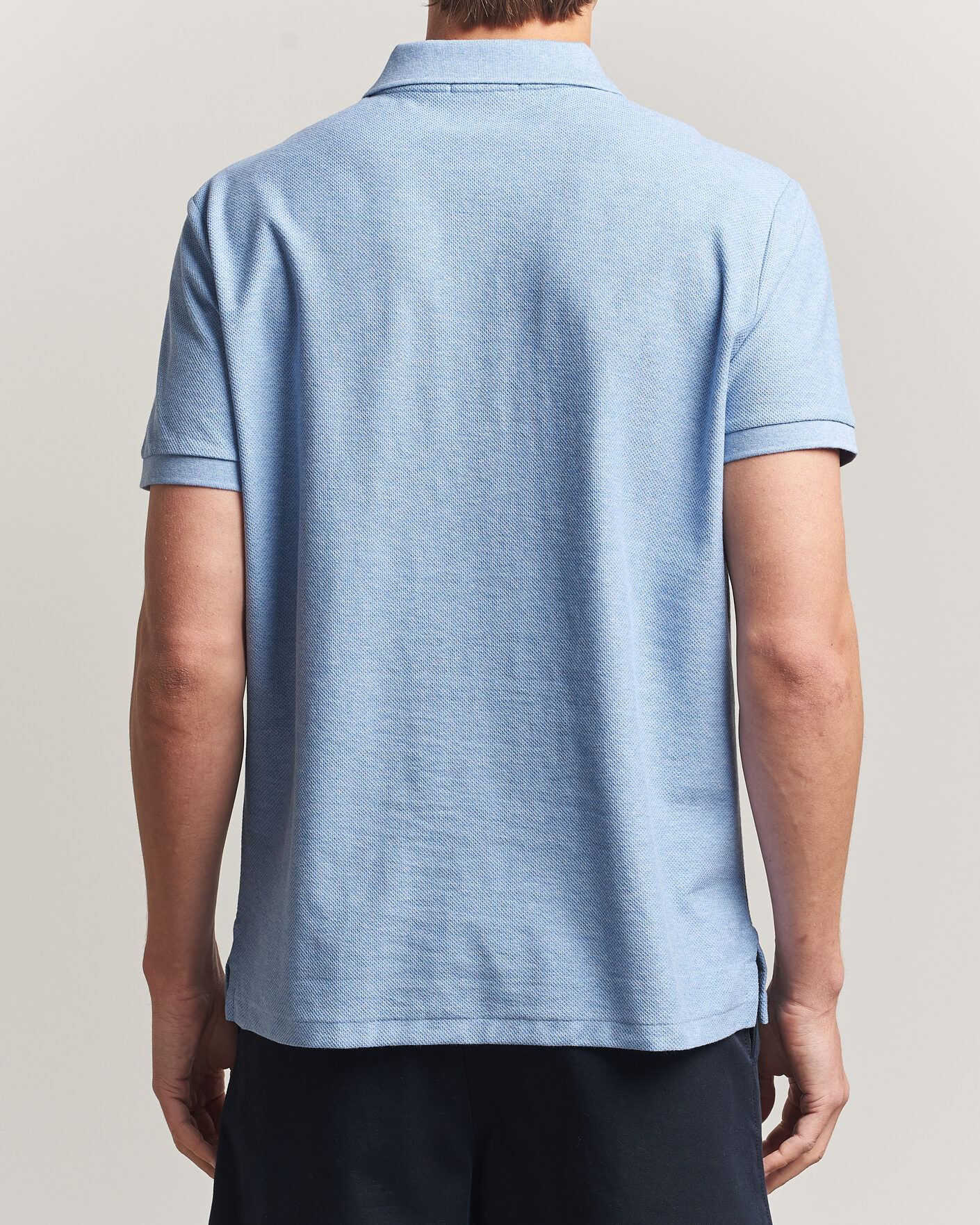 Homme | Polos | Polo Ralph Lauren | Honeycomb Texture Polo Isle Heather