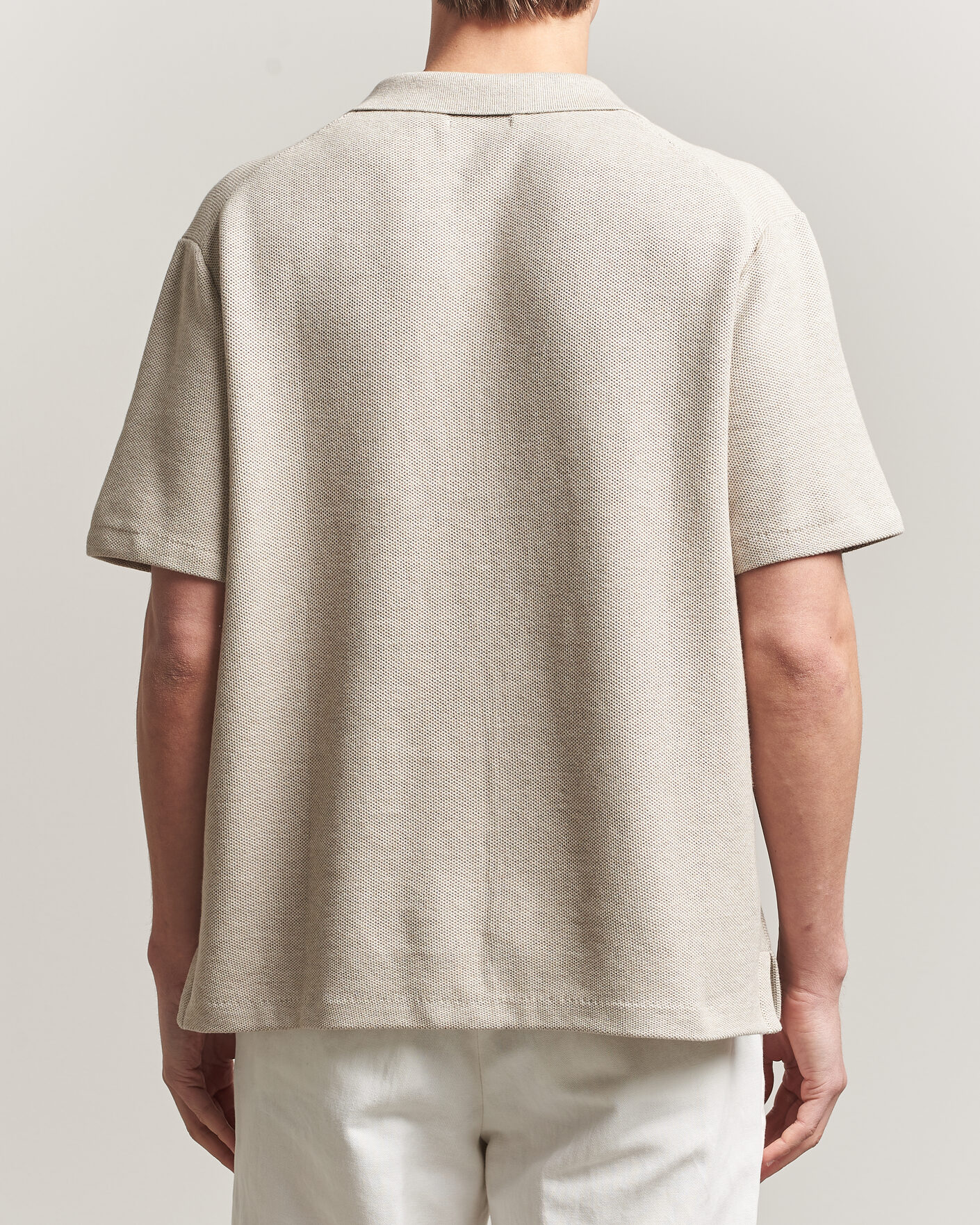 Heren | Overhemden | Polo Ralph Lauren | Textured Camp Collar Cardigan Light Walnut Brown