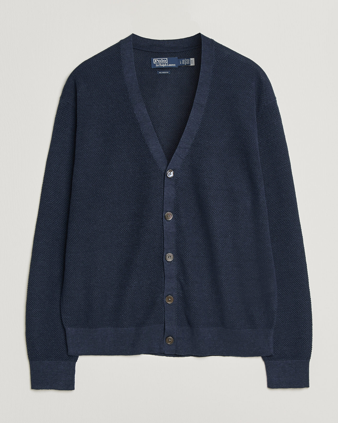 Heren | Truien | Polo Ralph Lauren | Linen Cardigan Newport Navy
