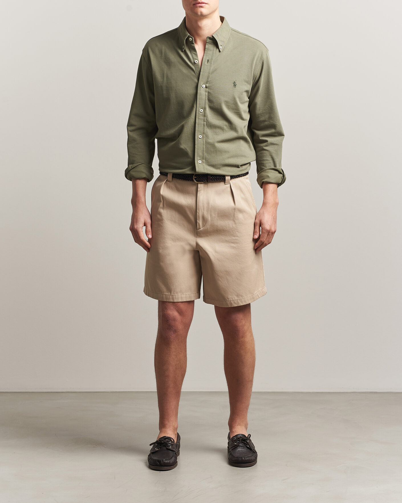Homme | Chemises | Polo Ralph Lauren | Featherweight Mesh Shirt Cruise Olive