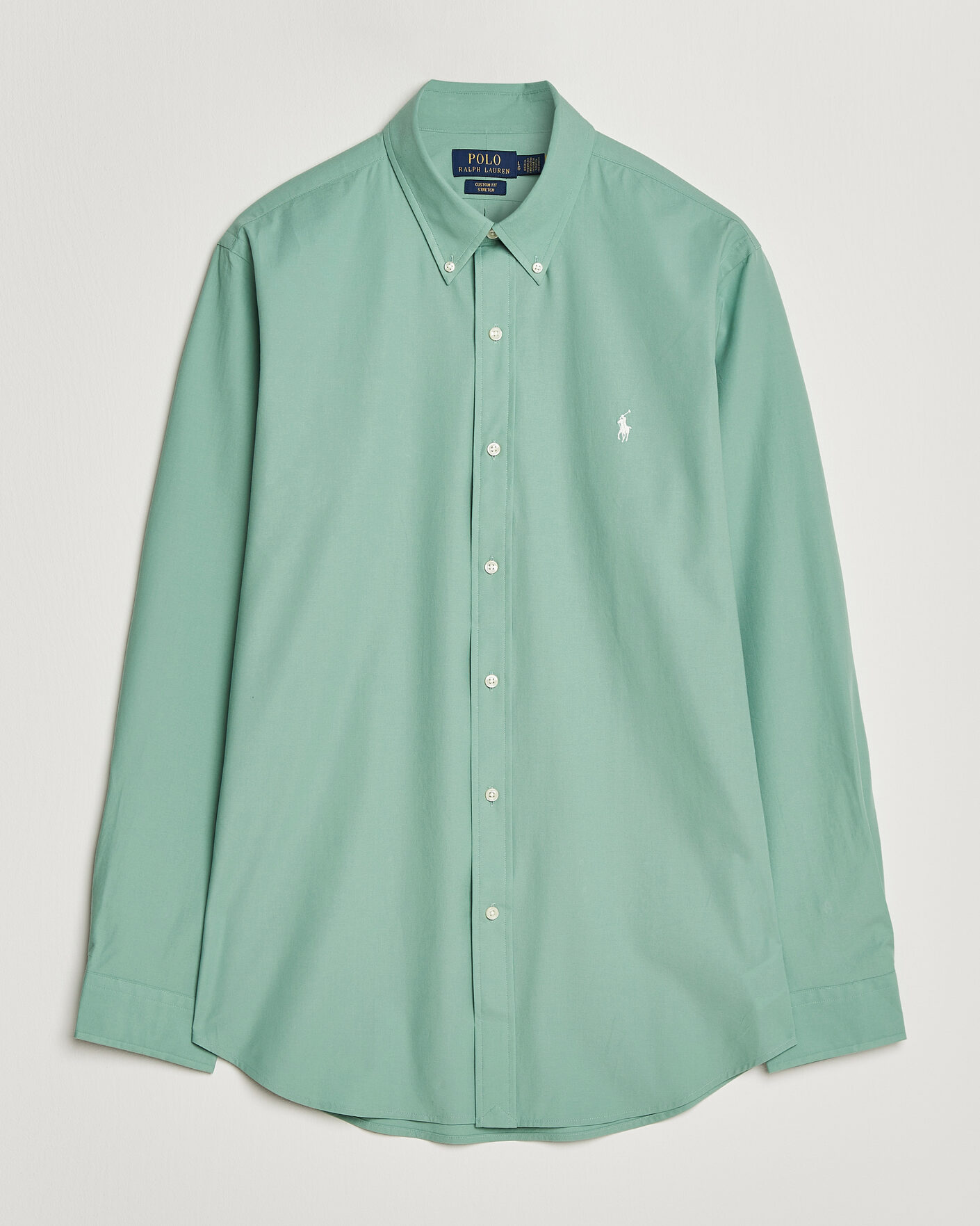 Heren | Overhemden | Polo Ralph Lauren | Custom Fit Poplin Shirt Faded Mint