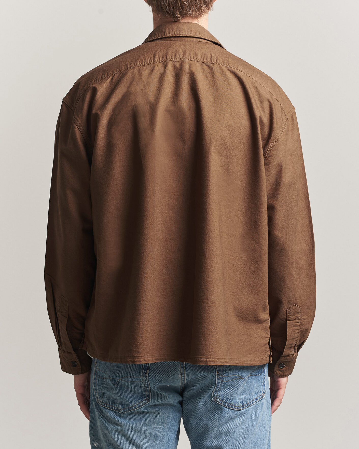 Heren | Overhemden | Polo Ralph Lauren | Osaca Oxford Zip Overshirt Chestnut