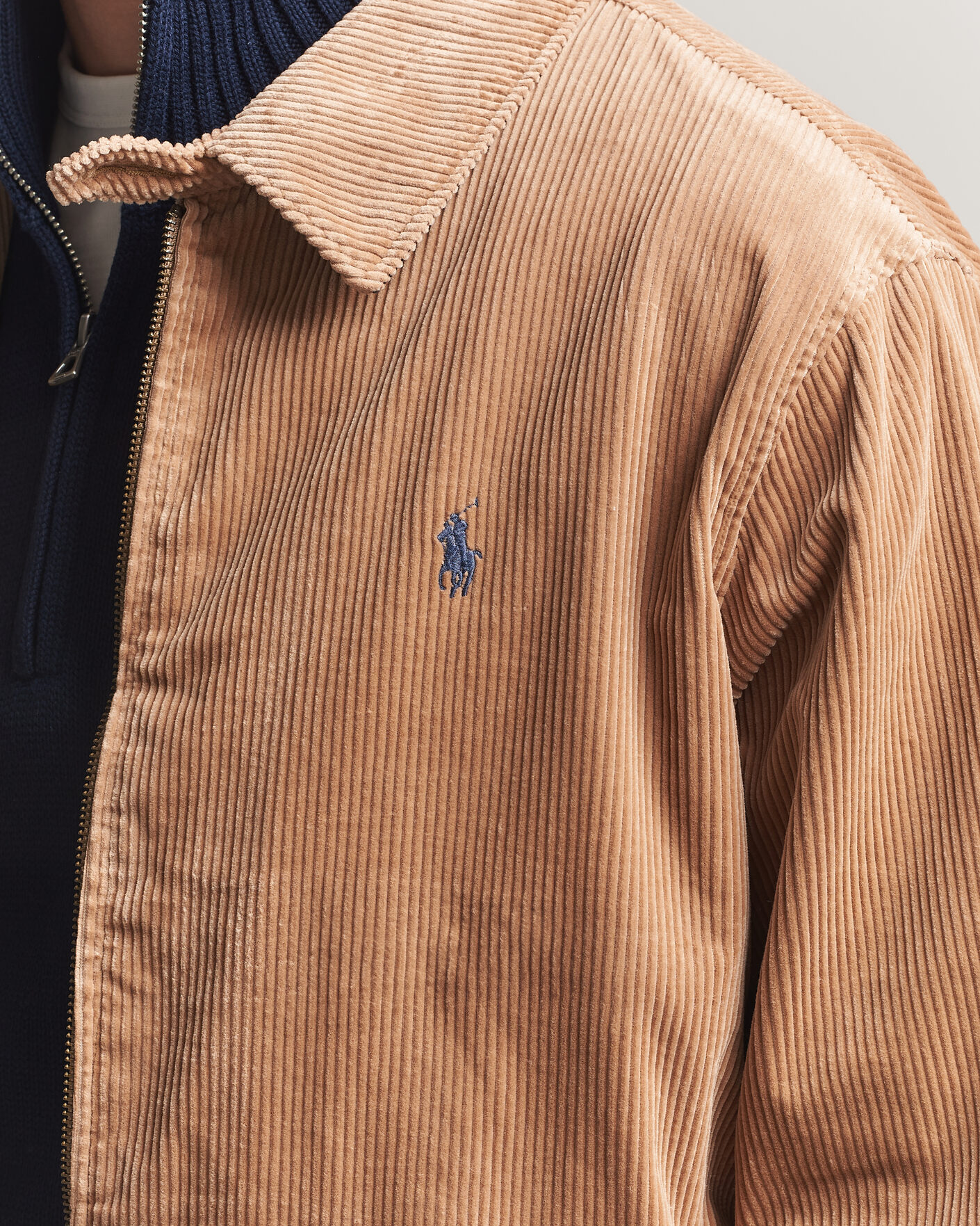 Homme | Manteaux Et Vestes | Polo Ralph Lauren | Wale Corduroy Windbreaker Vintage Khaki