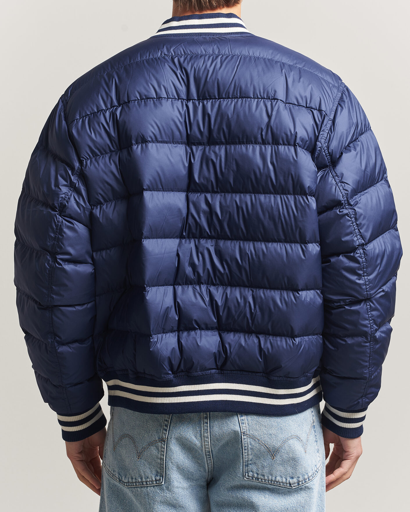 Heren | Jassen | Polo Ralph Lauren | Quilted Letterman Jacket Newport Navy