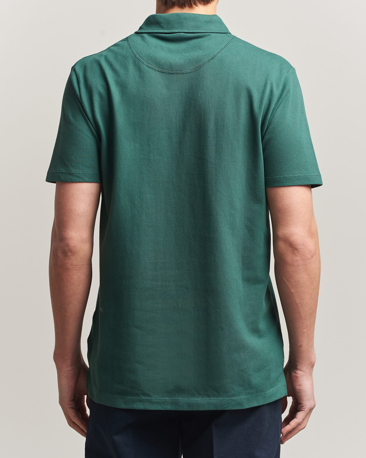 Heren | Polo's | Sunspel | Riviera Polo Shirt Forest Green