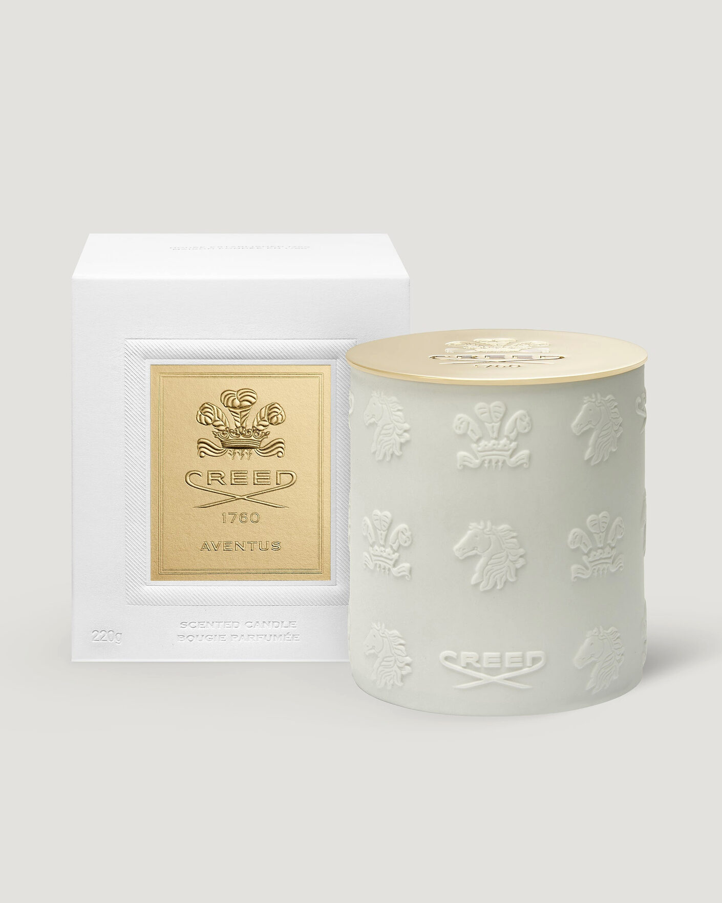 Homme | Bougies Parfumées | Creed | Aventus Porcelain Candle 220g 