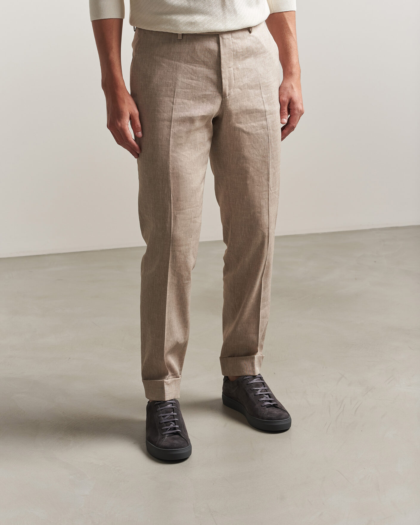 Homme | Baskets | Myrqvist | Oaxen Monochrome III Sneakers Dark Grey Suede