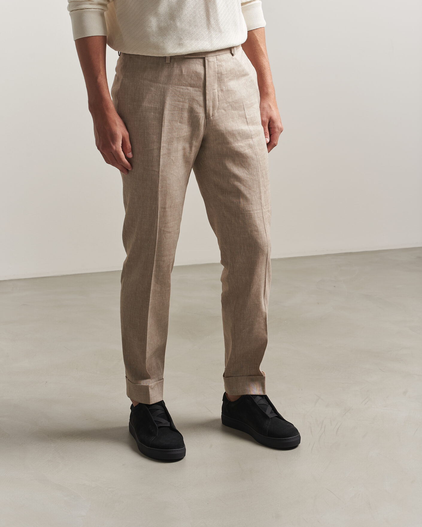 Homme | Baskets | Myrqvist | Alnö Monochrome II Sneakers Black Suede