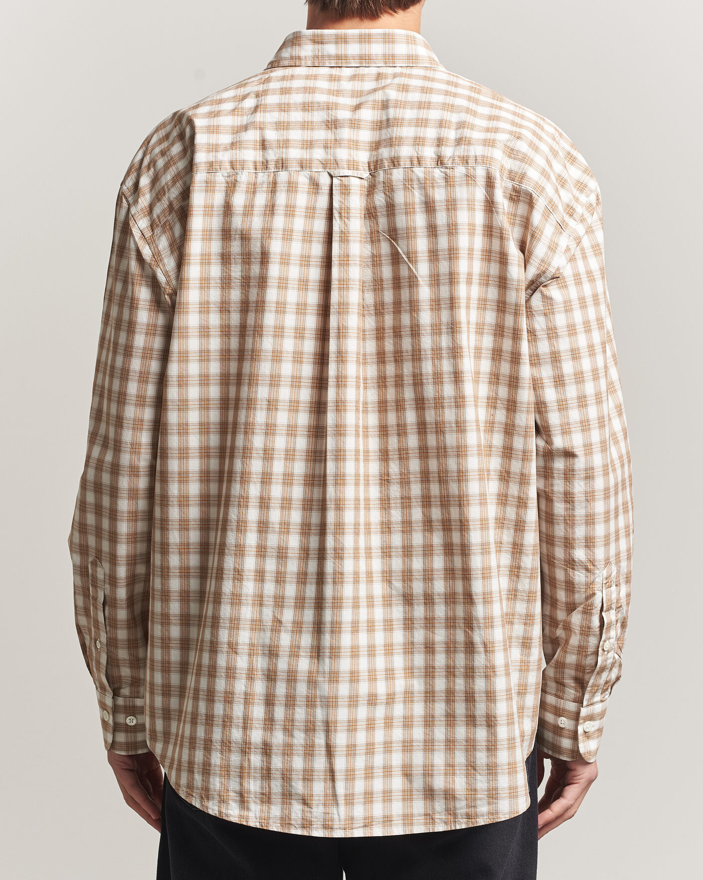 Homme | Chemises | Sunflower | New Base Shirt Beige Check