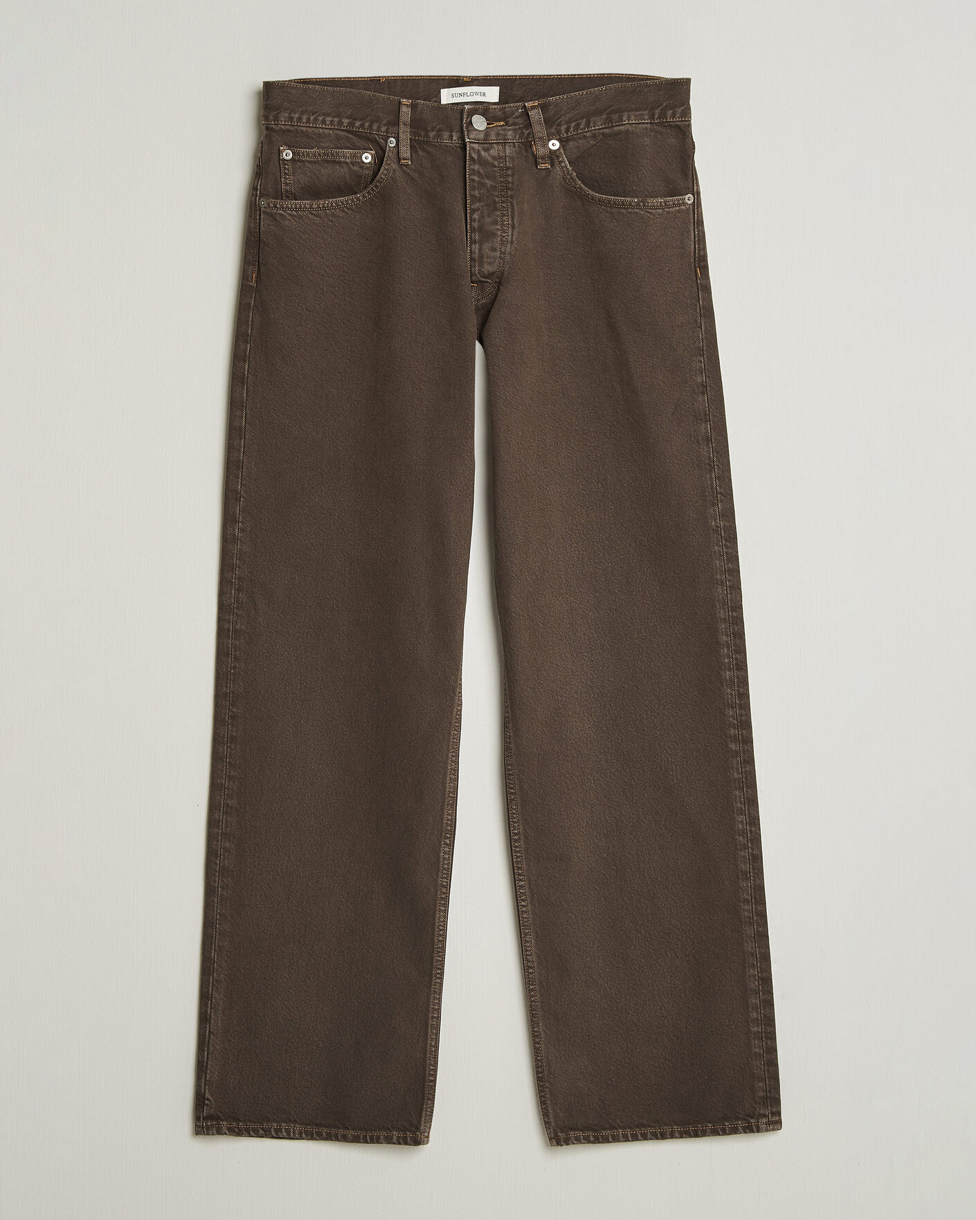 Homme | Jeans | Sunflower | Loose Jeans Vintage Brown