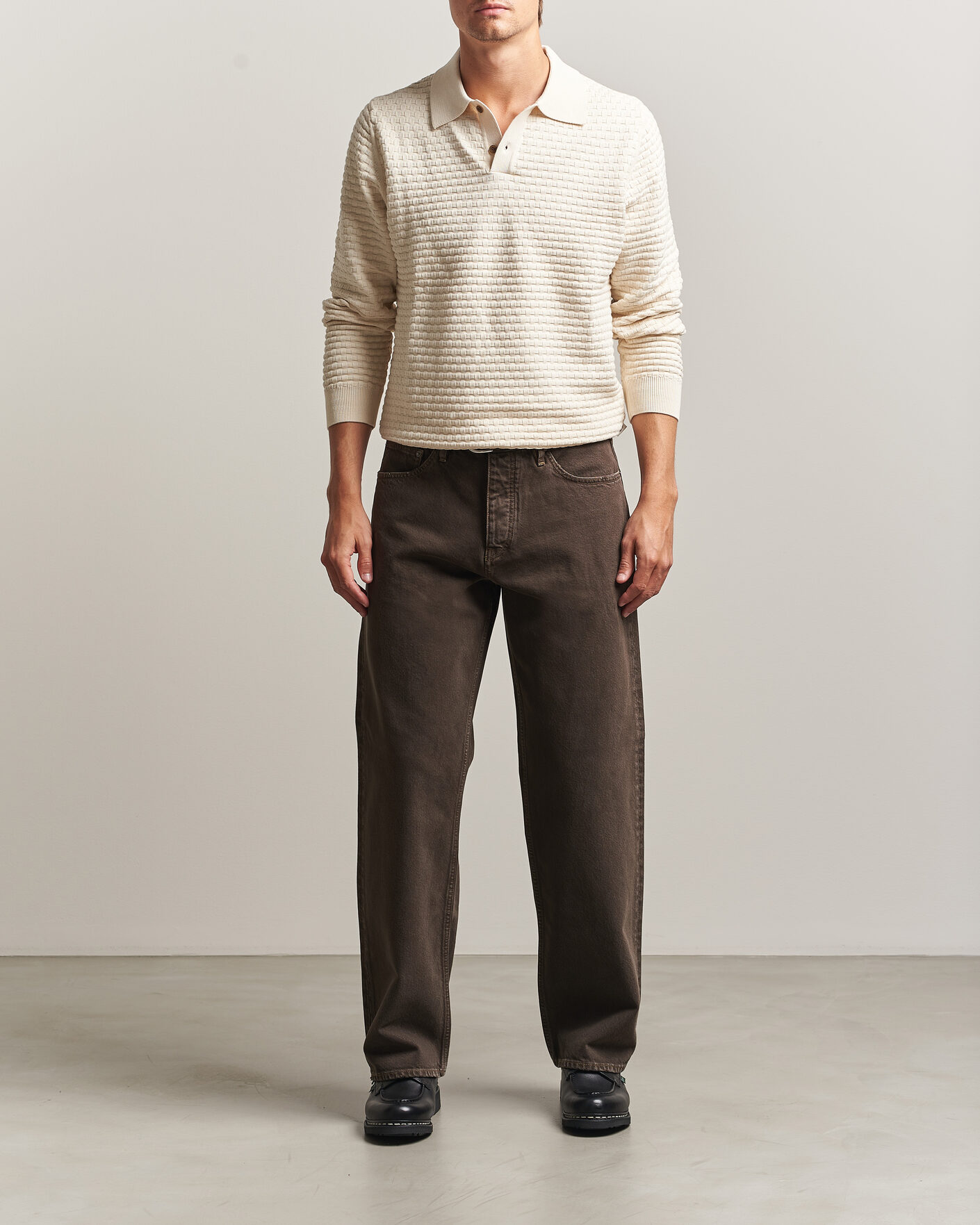 Homme | Jeans | Sunflower | Loose Jeans Vintage Brown