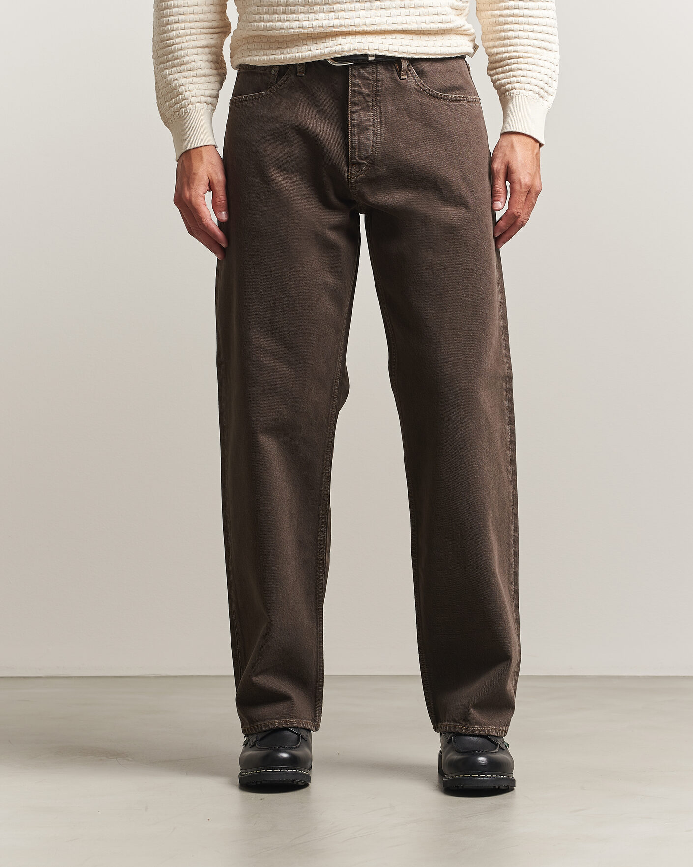 Homme | Jeans | Sunflower | Loose Jeans Vintage Brown