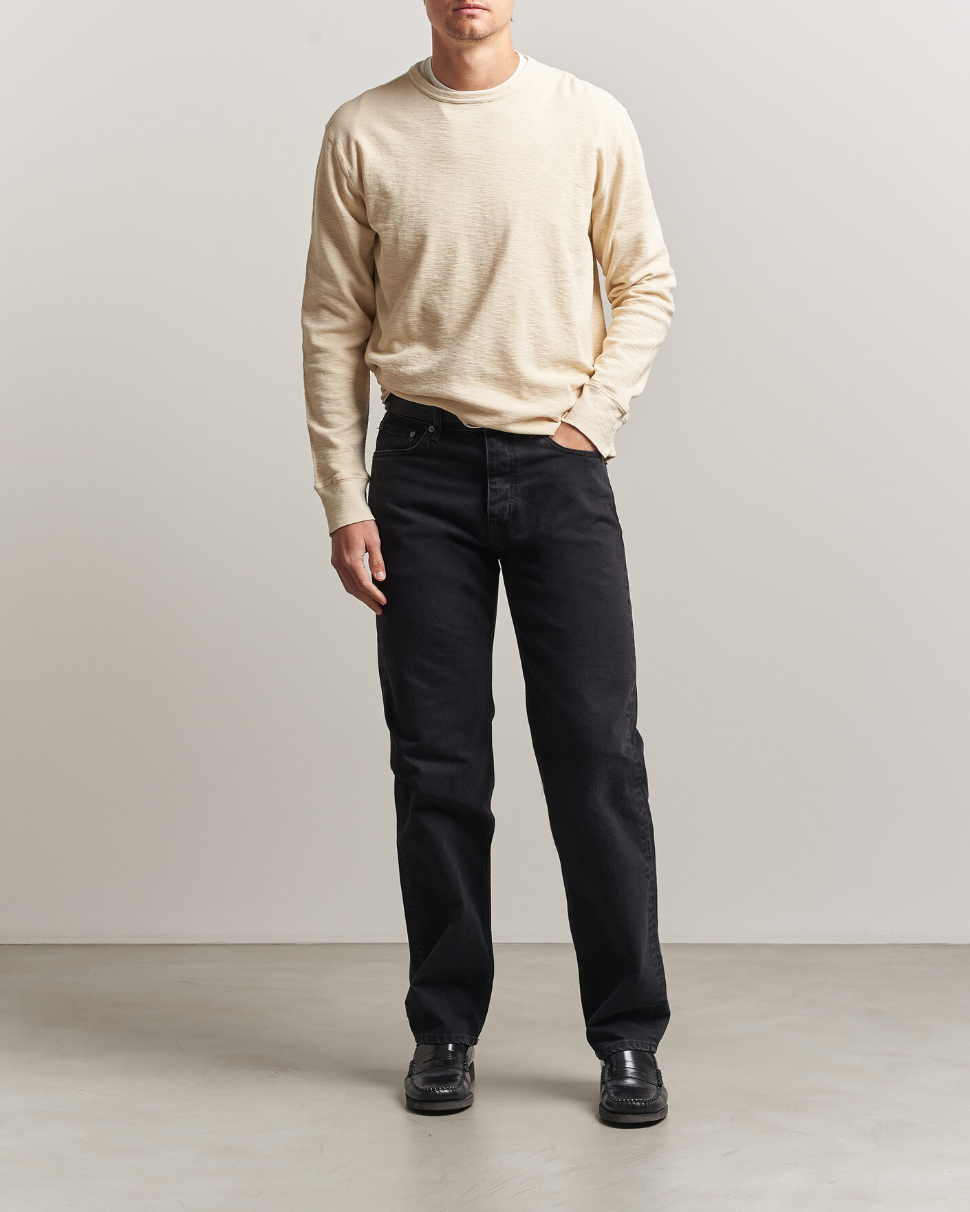 Homme | Pantalons | Sunflower | New Standard Jeans Washed Black