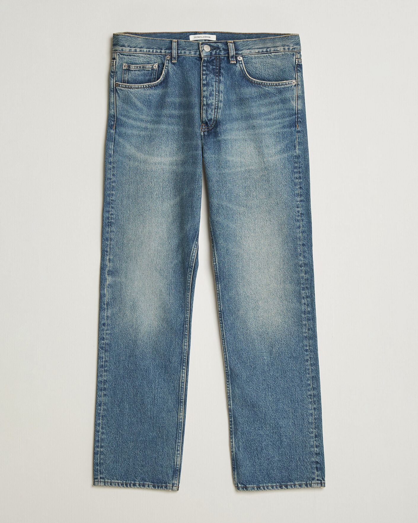 Heren | Jeans | Sunflower | New Standard Jeans Blue Vintage