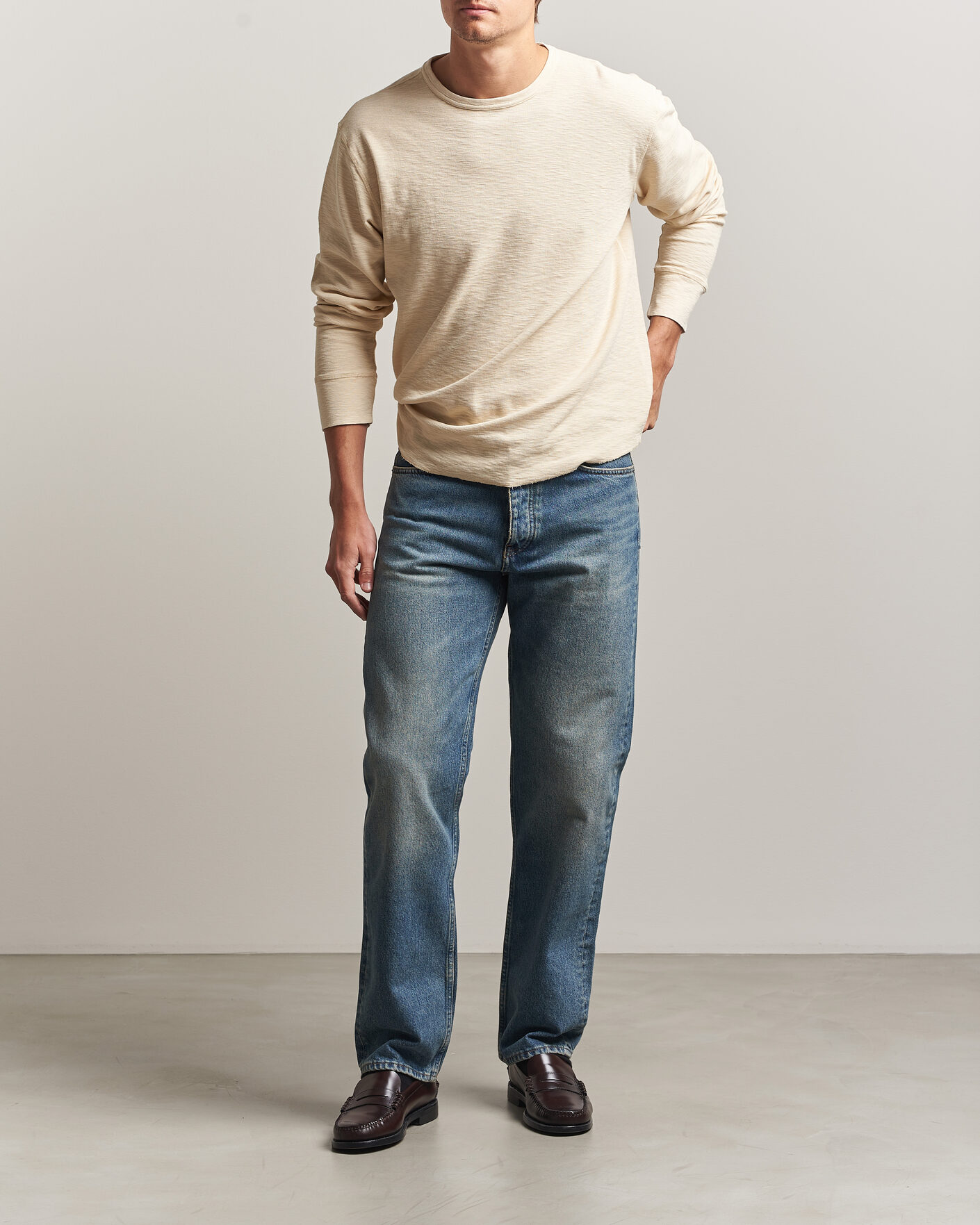 Heren | Jeans | Sunflower | New Standard Jeans Blue Vintage