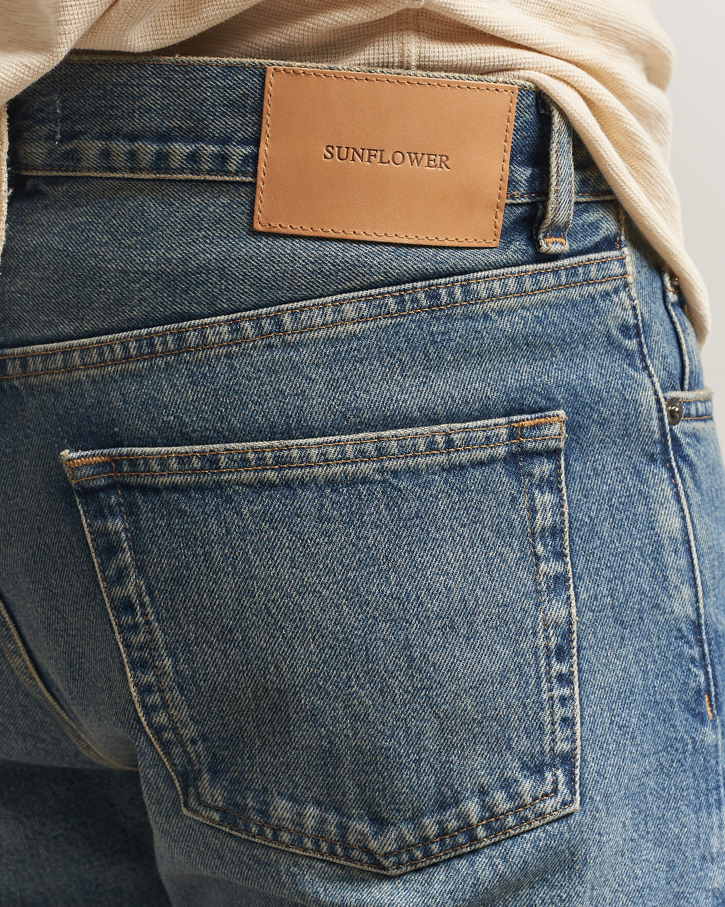 Heren | Jeans | Sunflower | New Standard Jeans Blue Vintage