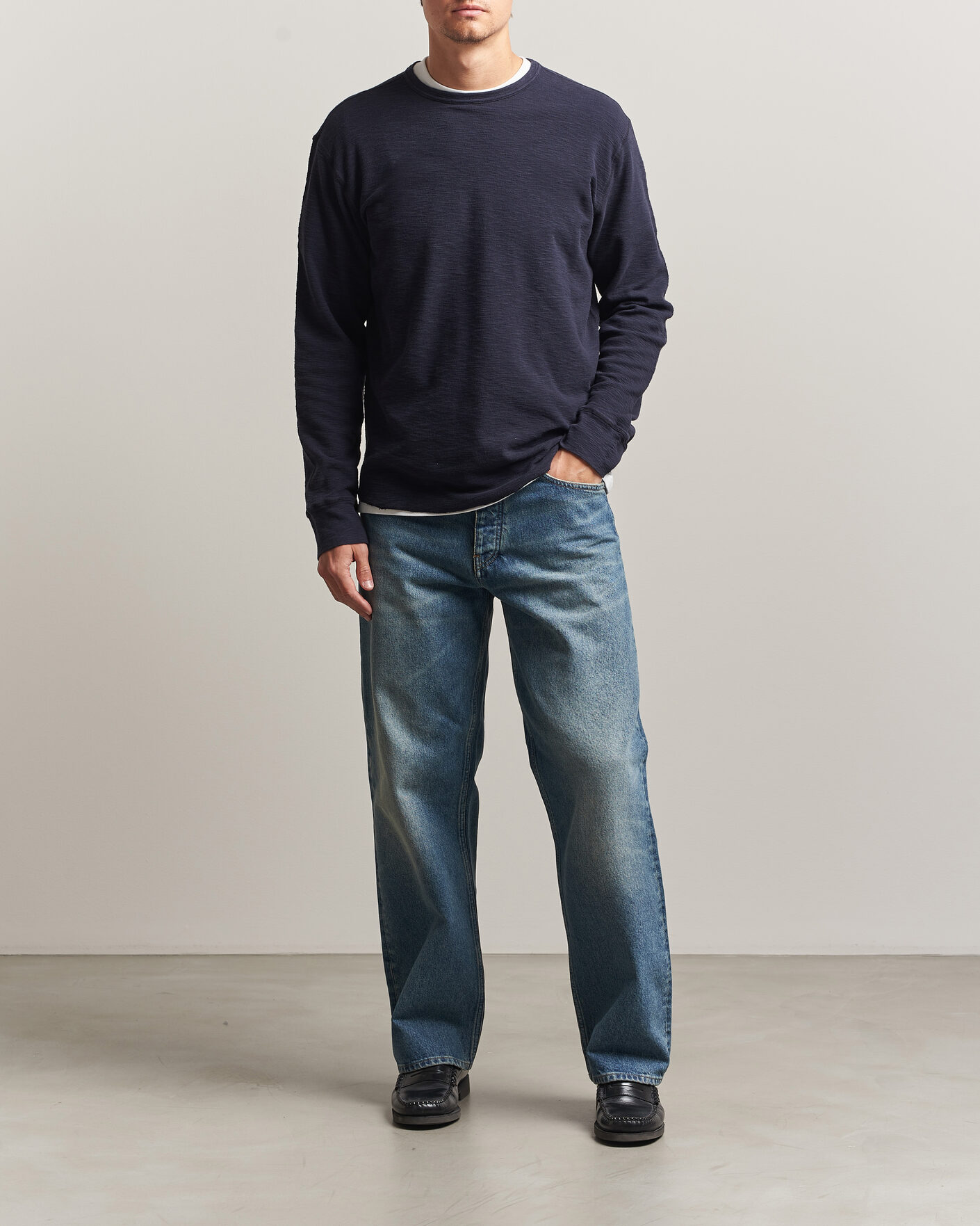 Homme | Pantalons | Sunflower | Loose Jeans Blue Vintage